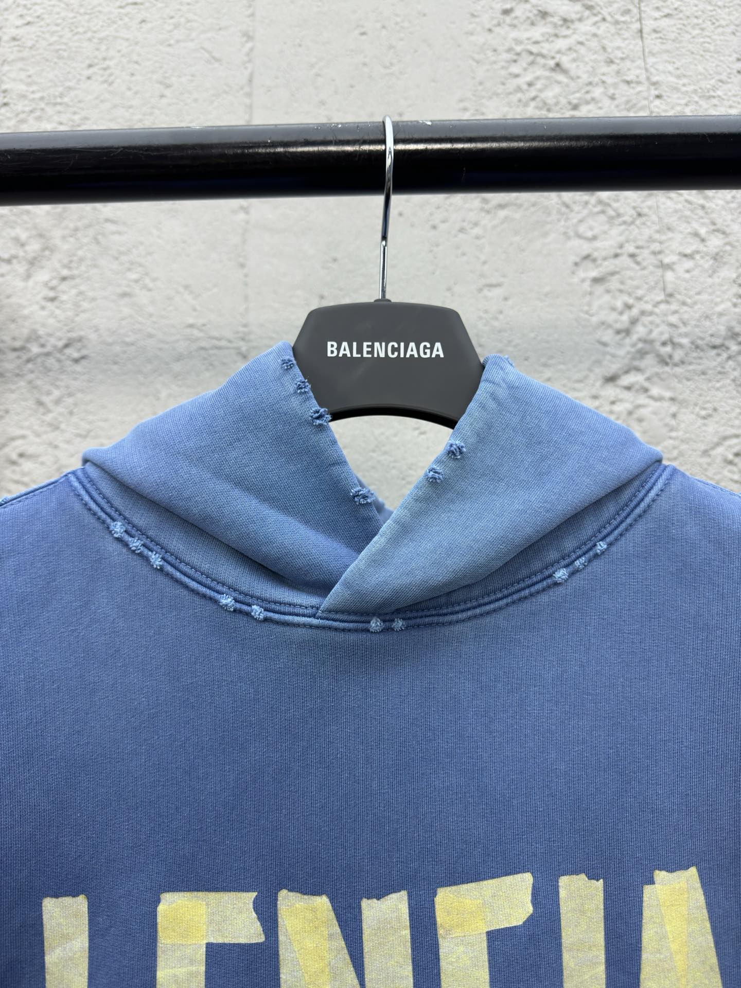 Balenciaga Masking Tape Hoodie - Clothes 3