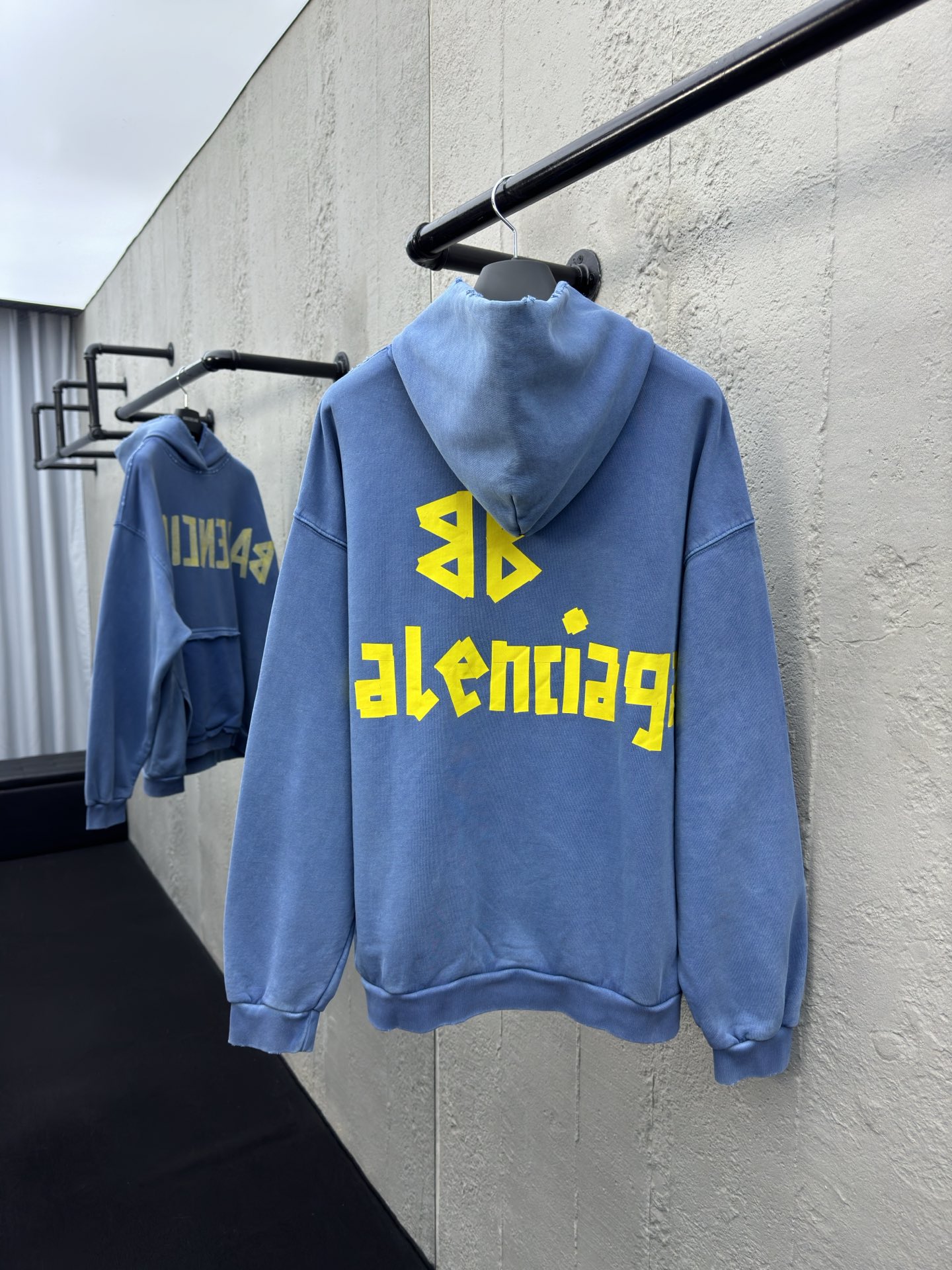 Balenciaga Masking Tape Hoodie - Clothes 2