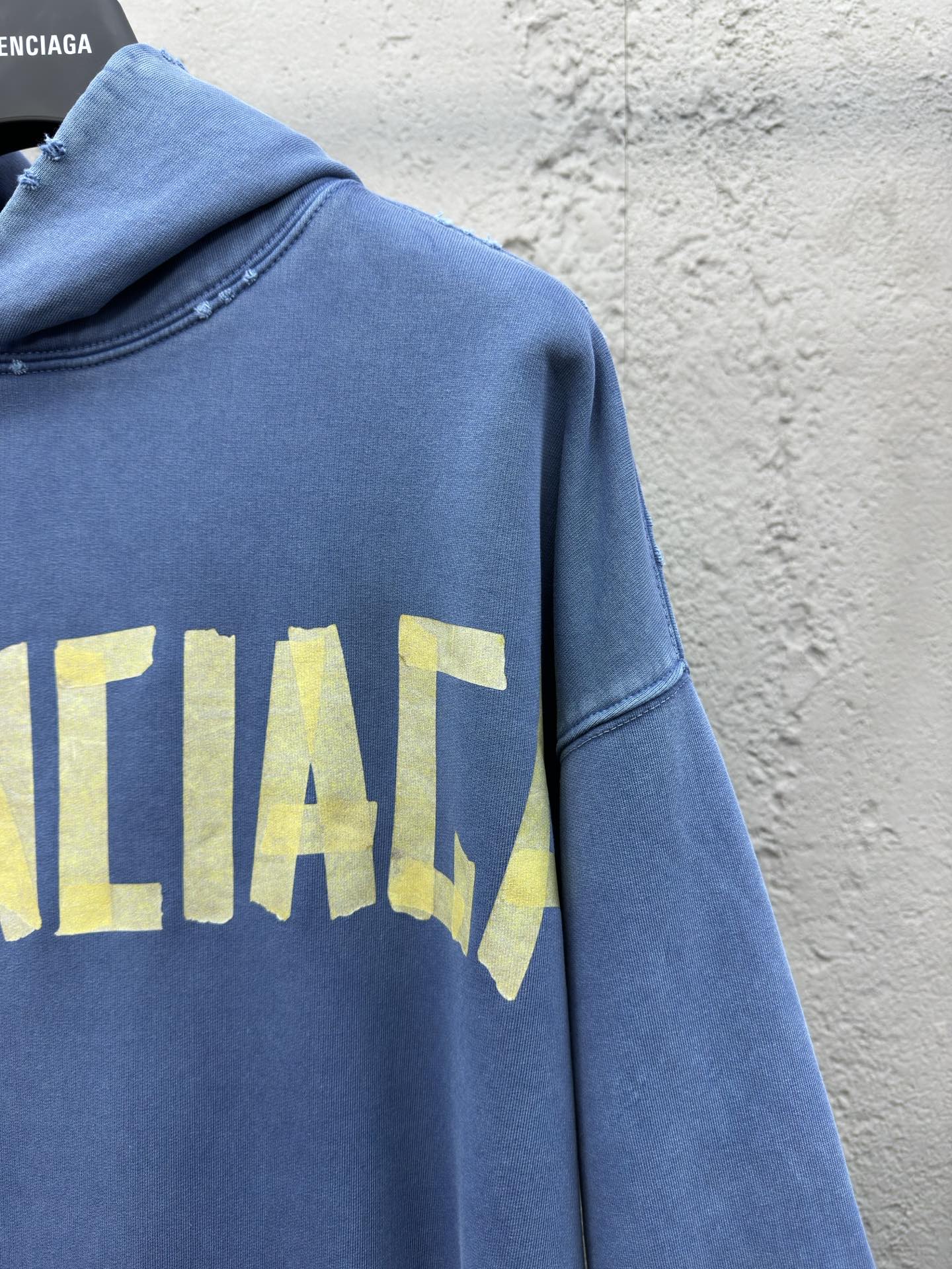 Balenciaga Masking Tape Hoodie - Clothes 5