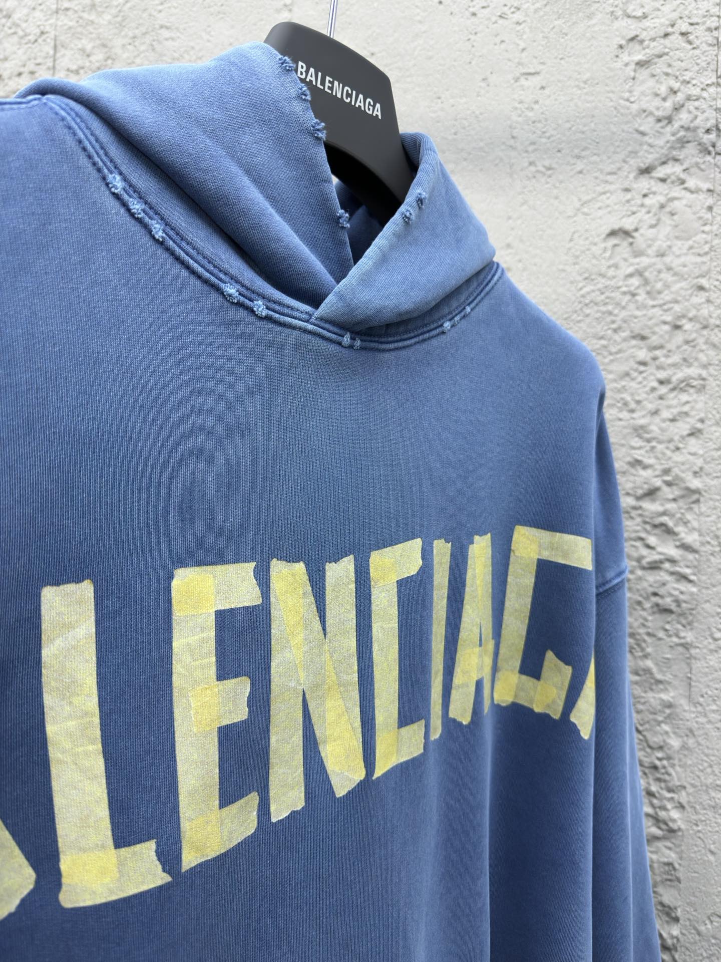 Balenciaga Masking Tape Hoodie - Clothes 8