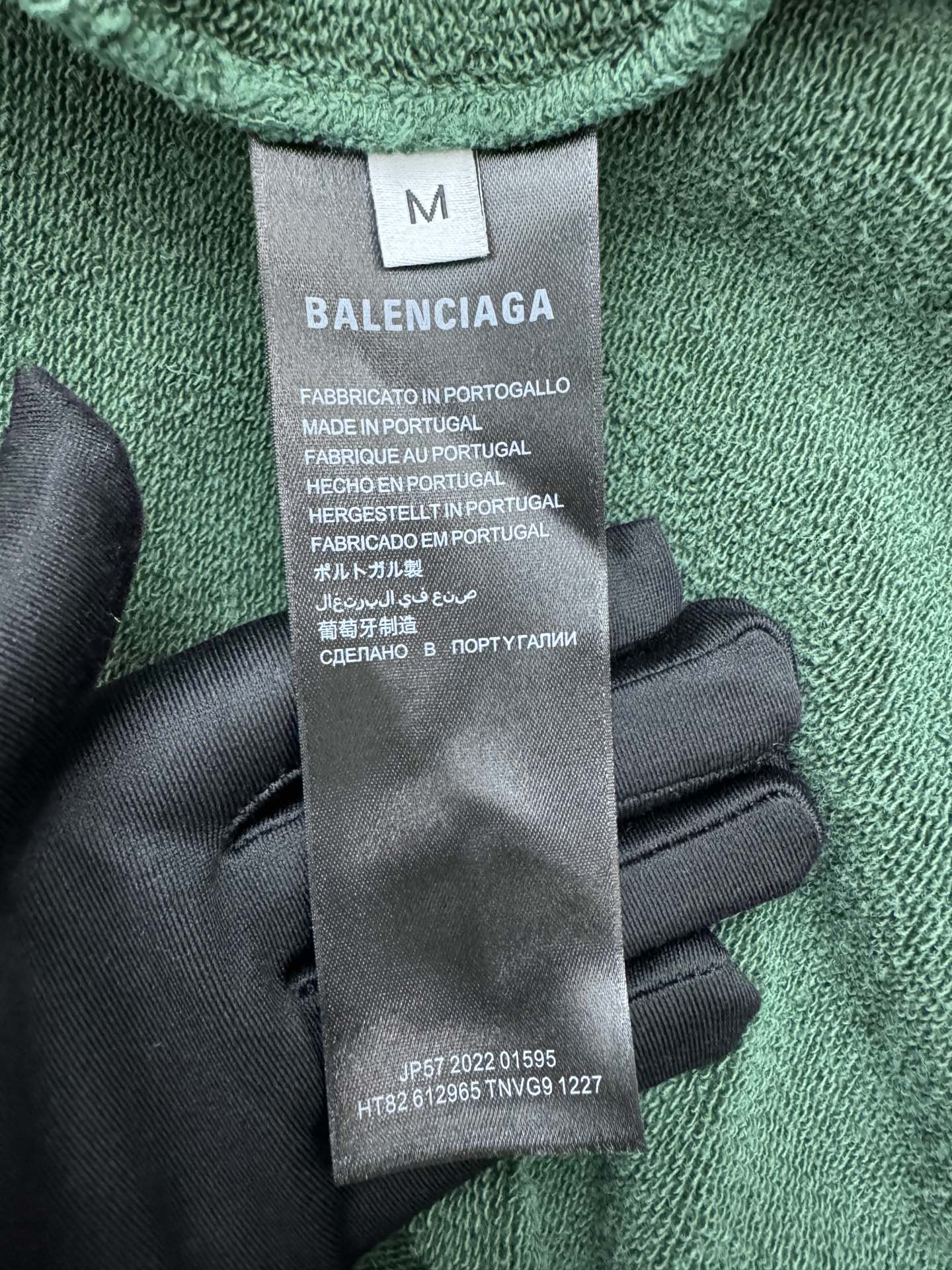 Balenciaga 美纹纸连帽卫衣 9