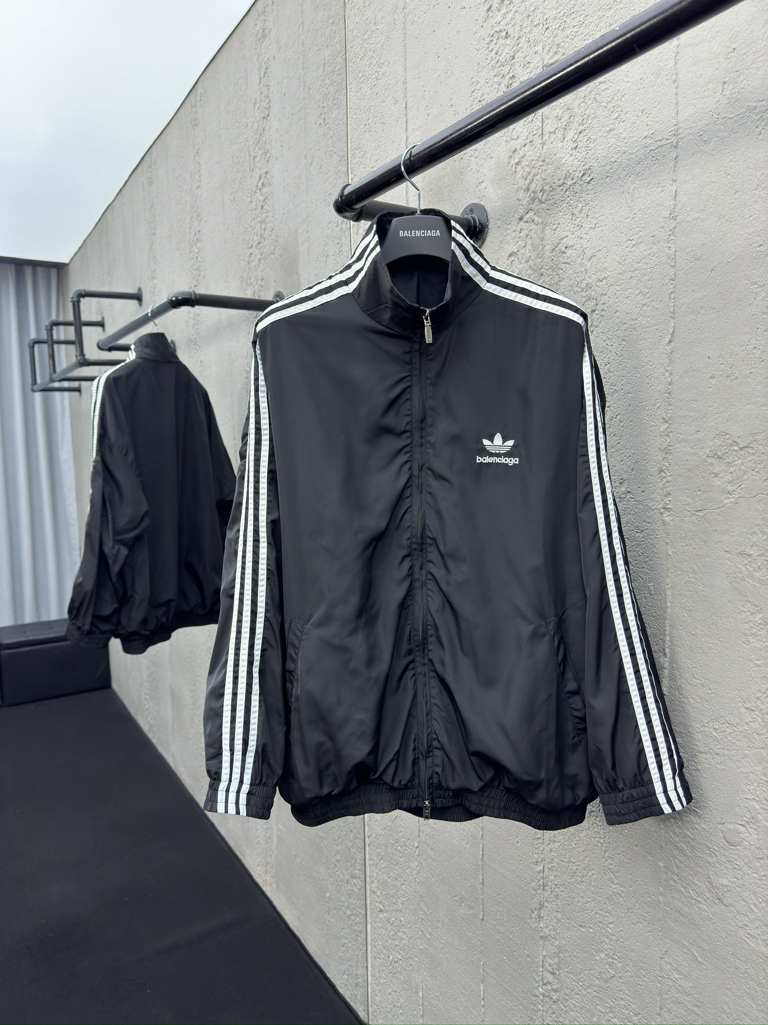 Balenciaga x adidas Trefoil Woven Track Jacket - Clothes