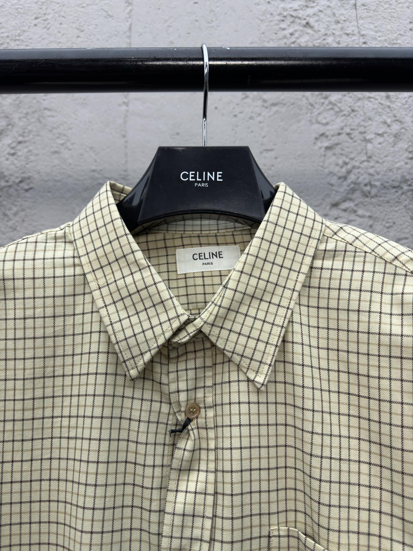 CELINE 塔特萨尔格纹衬衫 3