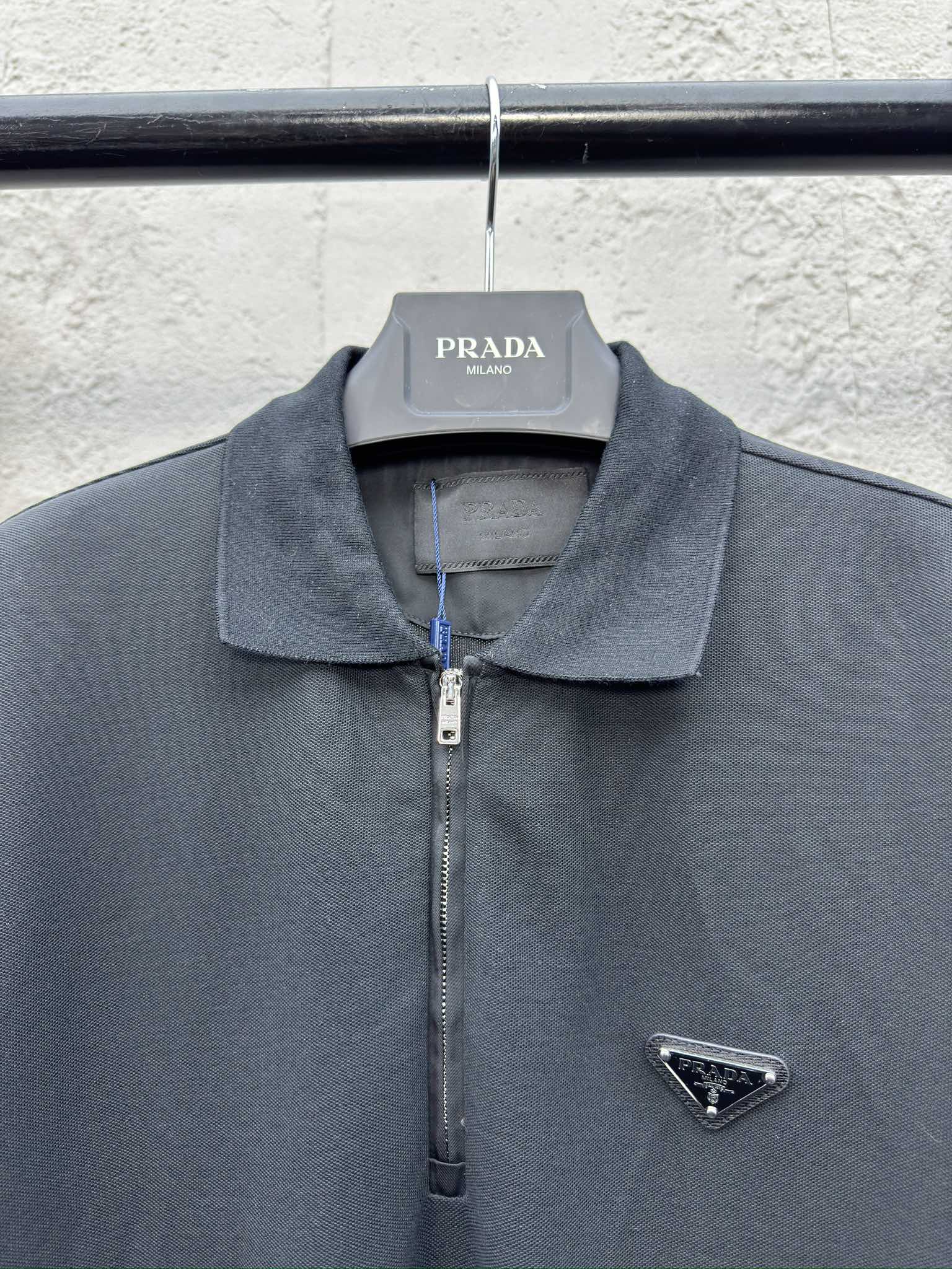 普拉达 Prada 高级成衣风衣外套及大衣服饰 #6FB1C34D 3