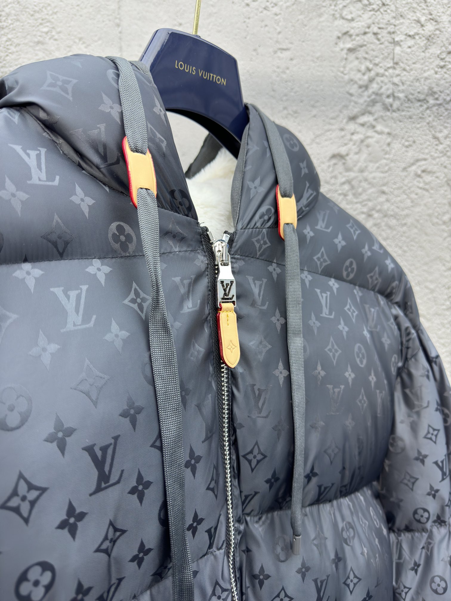 LOUIS VUITTON 滑雪系列暗纹满印羽绒服外套 8