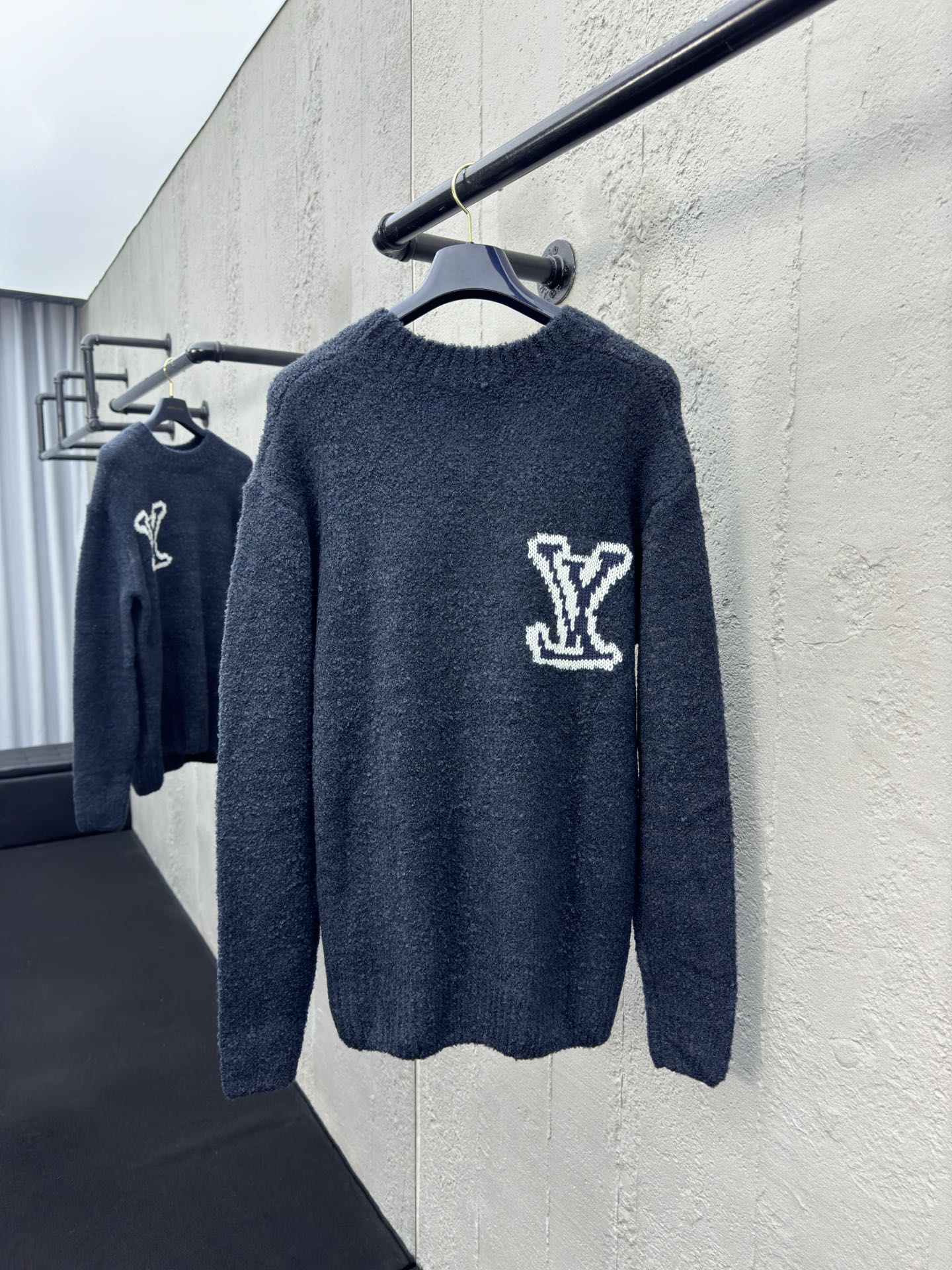 LOUIS VUITTON 字母logo针织毛衣 2