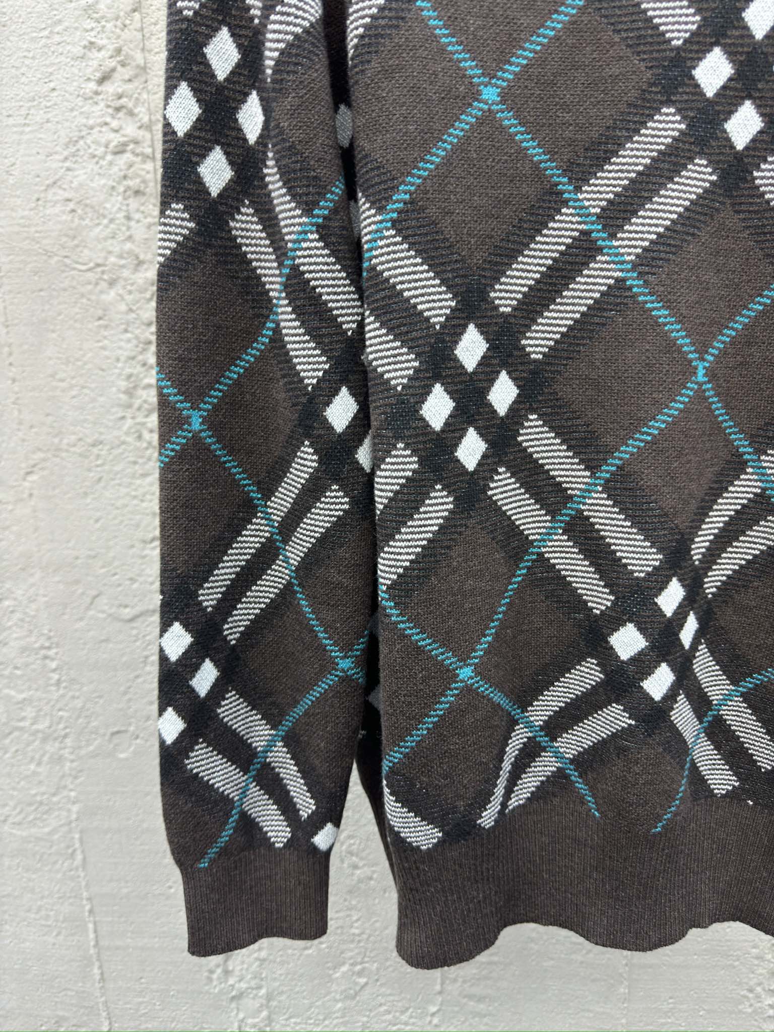 BURBERRY 经典斜纹毛织毛衣 6