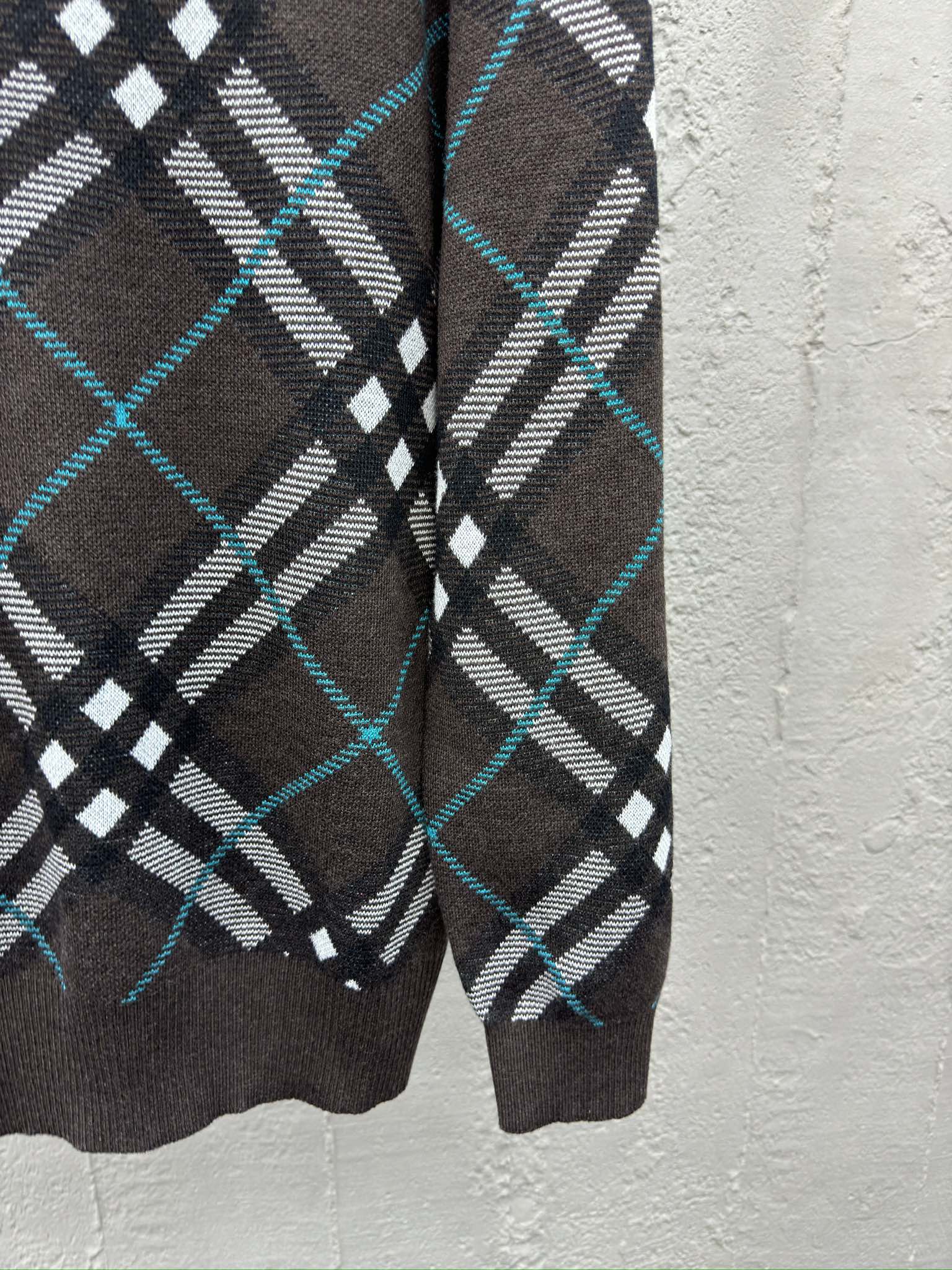 BURBERRY 经典斜纹毛织毛衣 7