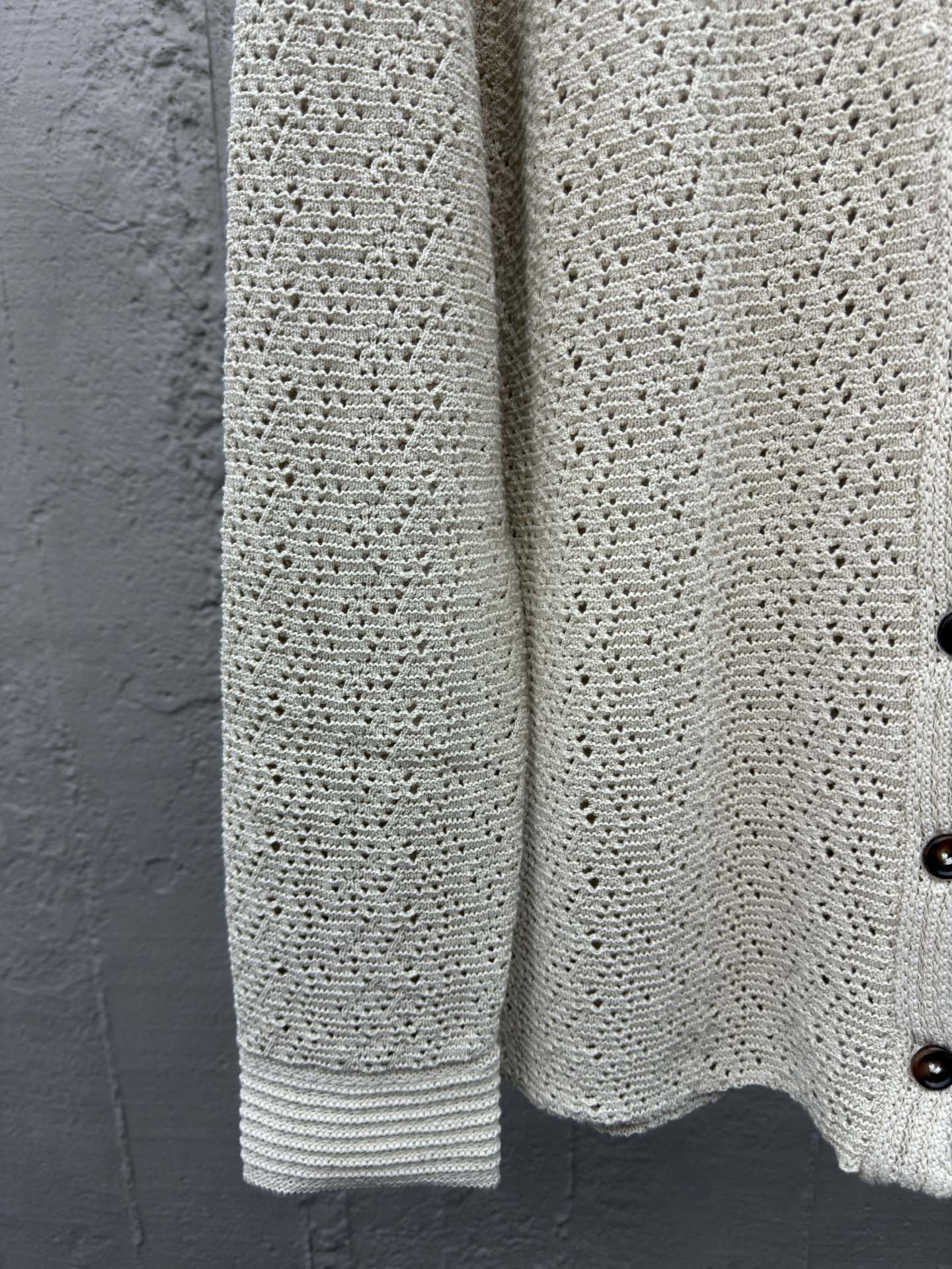 BOTTEGA VENETA 镂空纽扣针织开衫 6