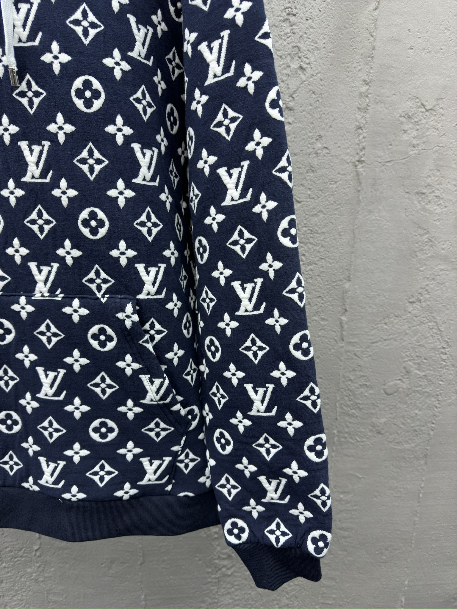 LOUIS VUITTON 提花羊毛满印帽衫 7