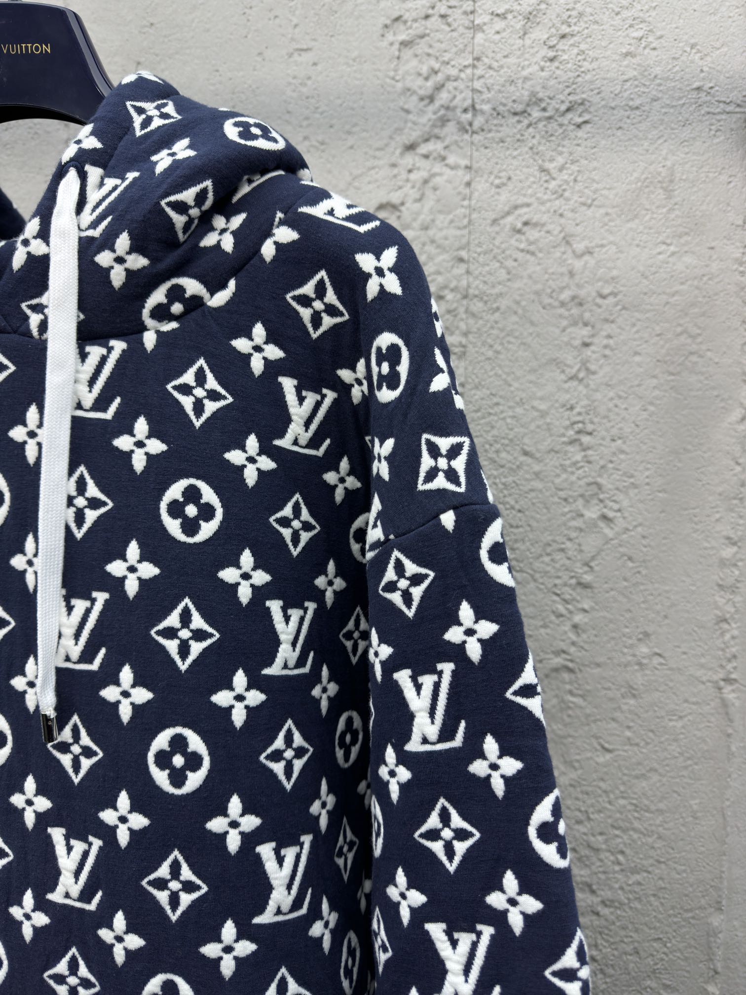 LOUIS VUITTON 提花羊毛满印帽衫 5