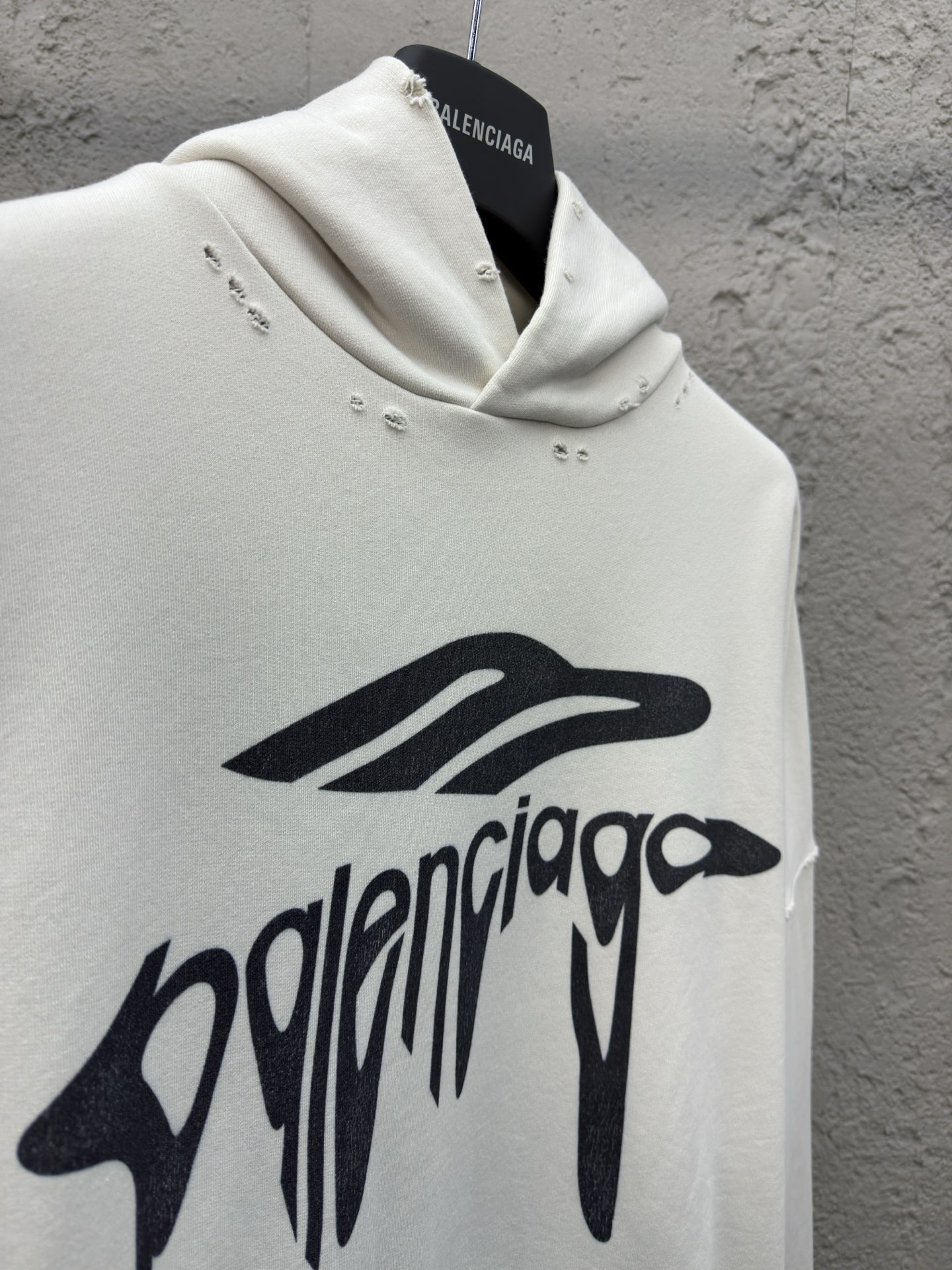 Balenciaga 3M艺术字母印花连帽卫衣 8