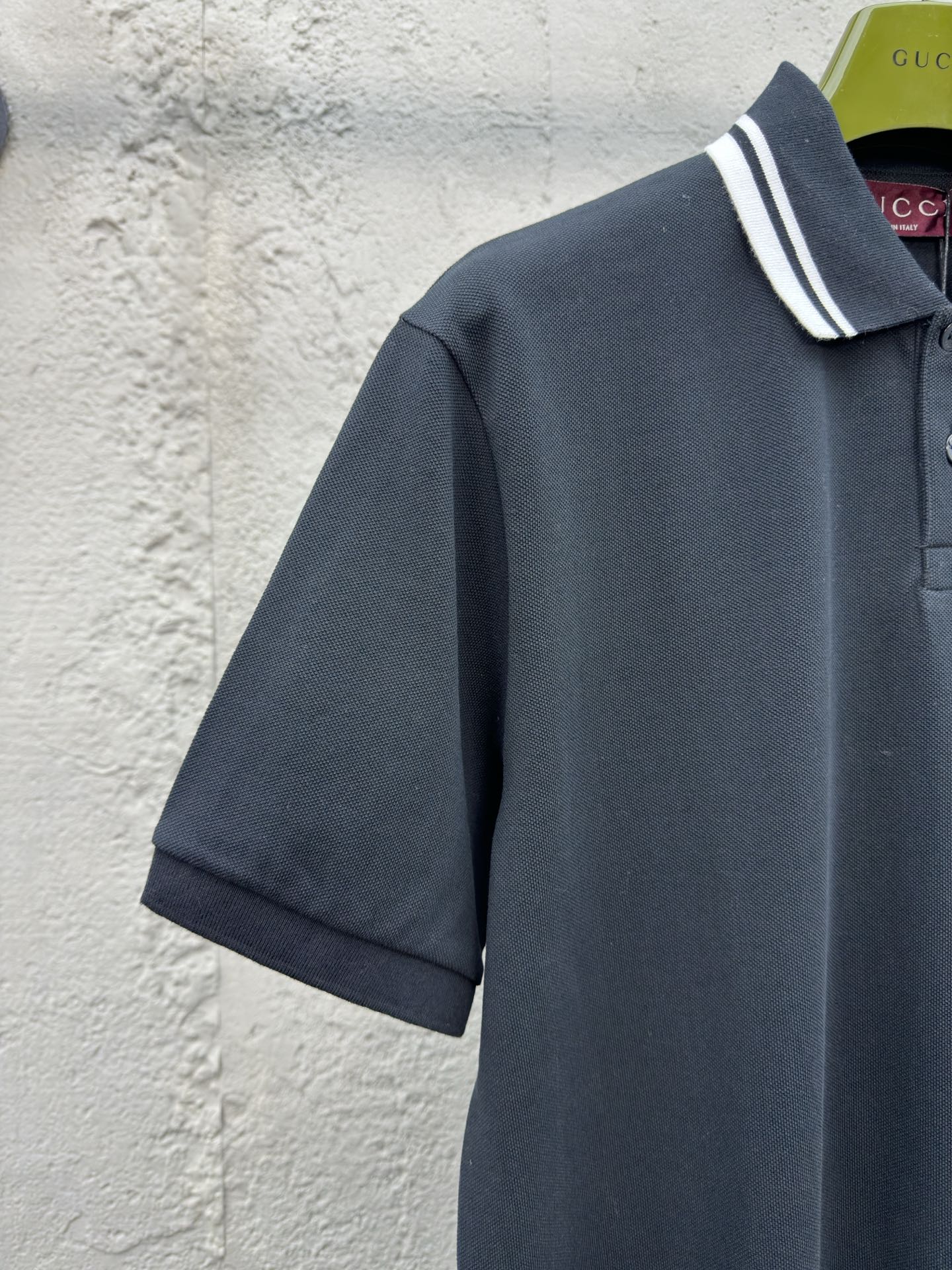 GUCCI GG绣花字母Polo衫 4