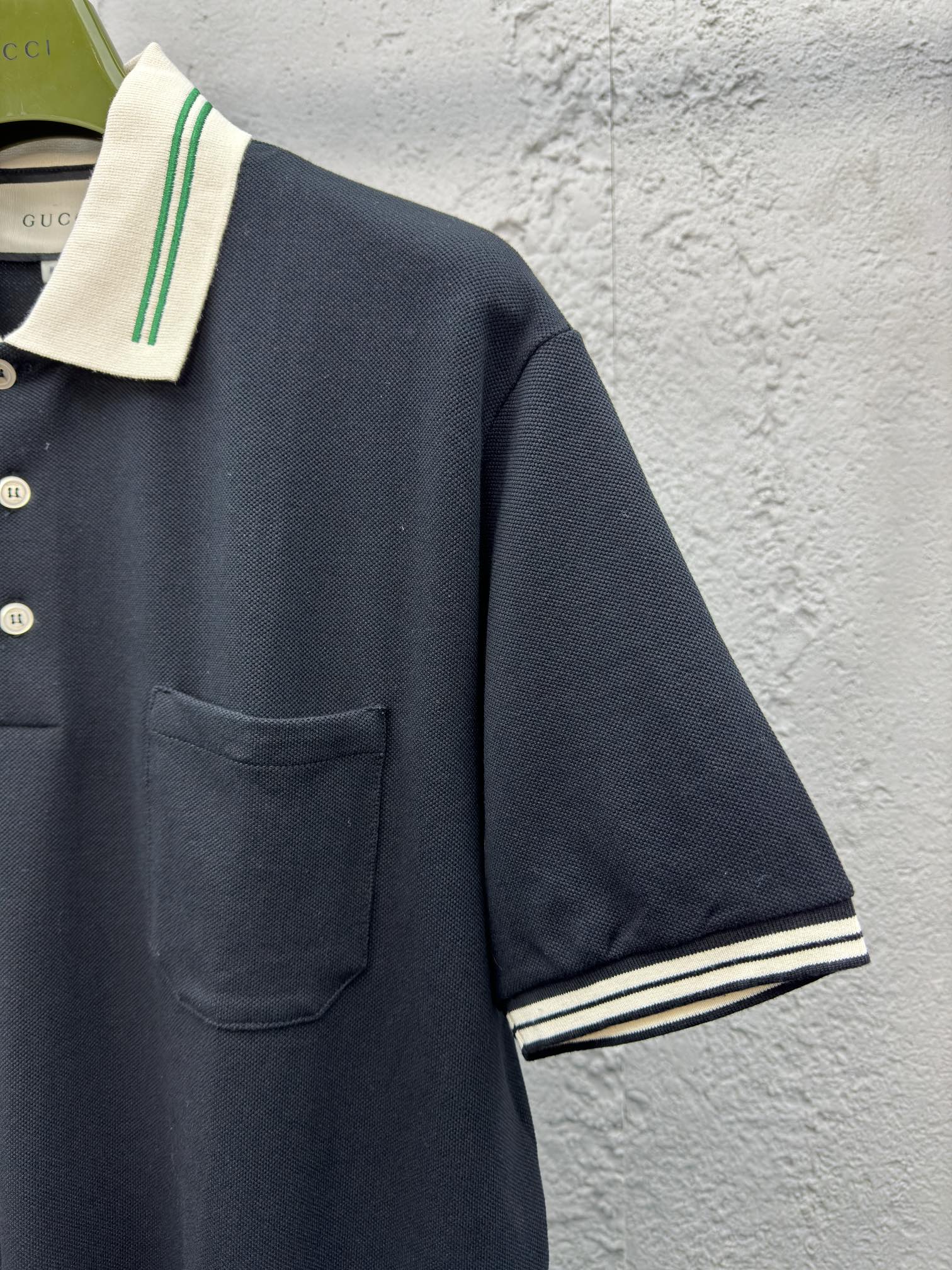 GUCCI 饰章领POLO衫 5