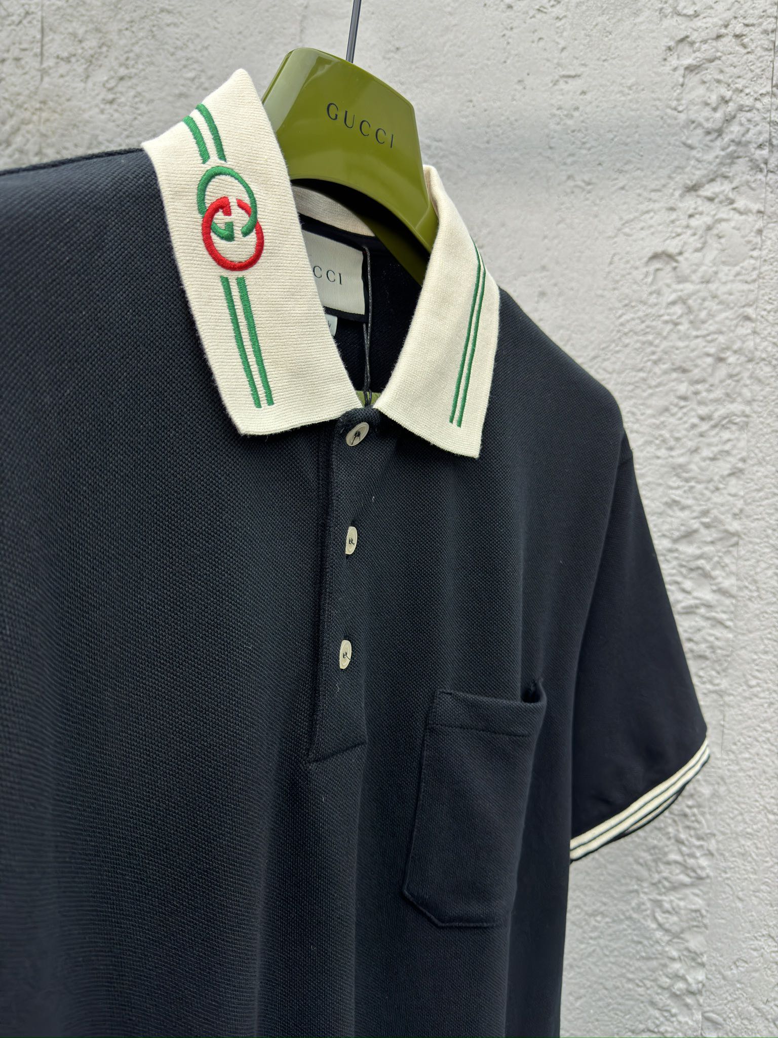 GUCCI 饰章领POLO衫 8