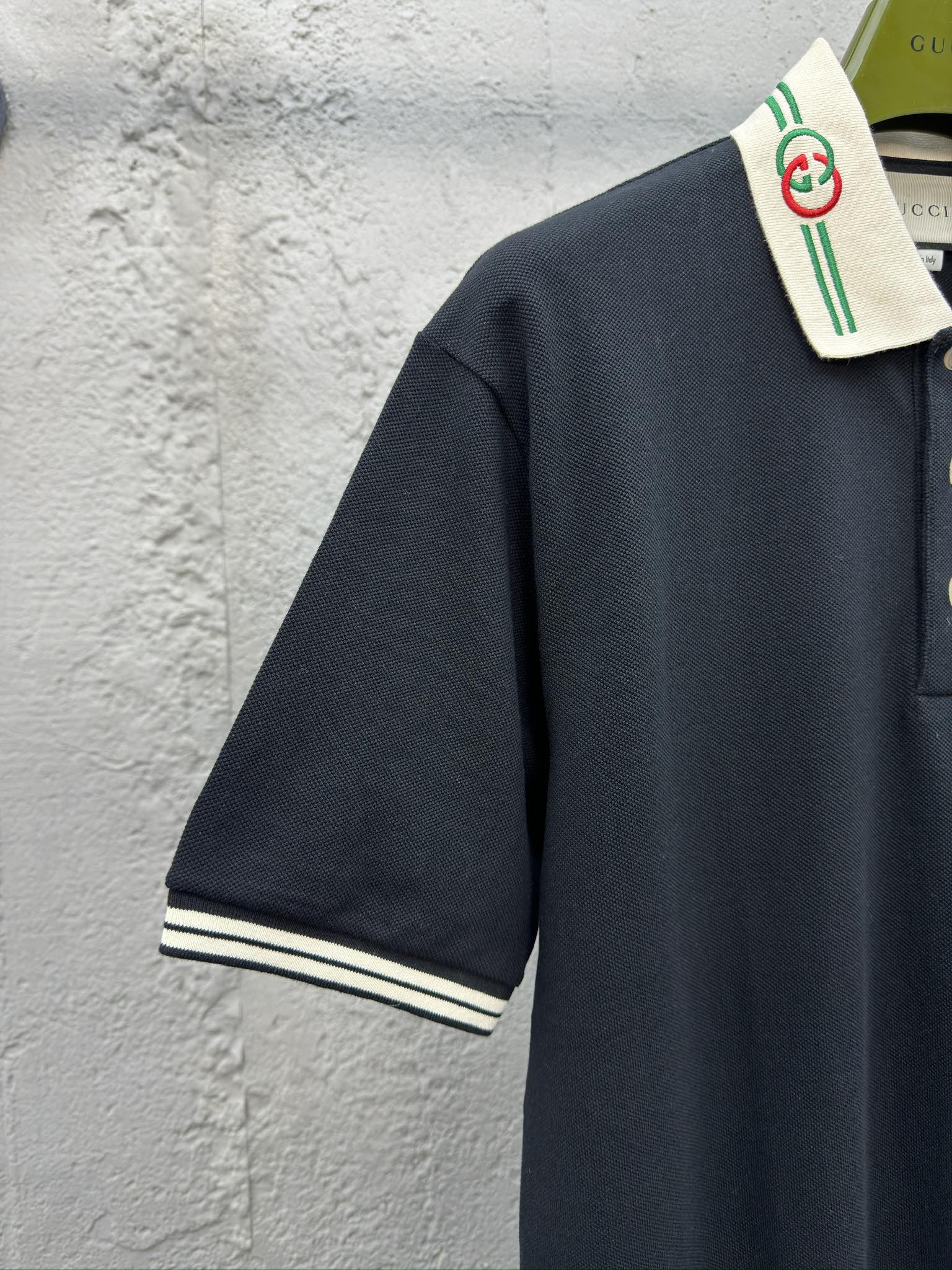 GUCCI 饰章领POLO衫 4