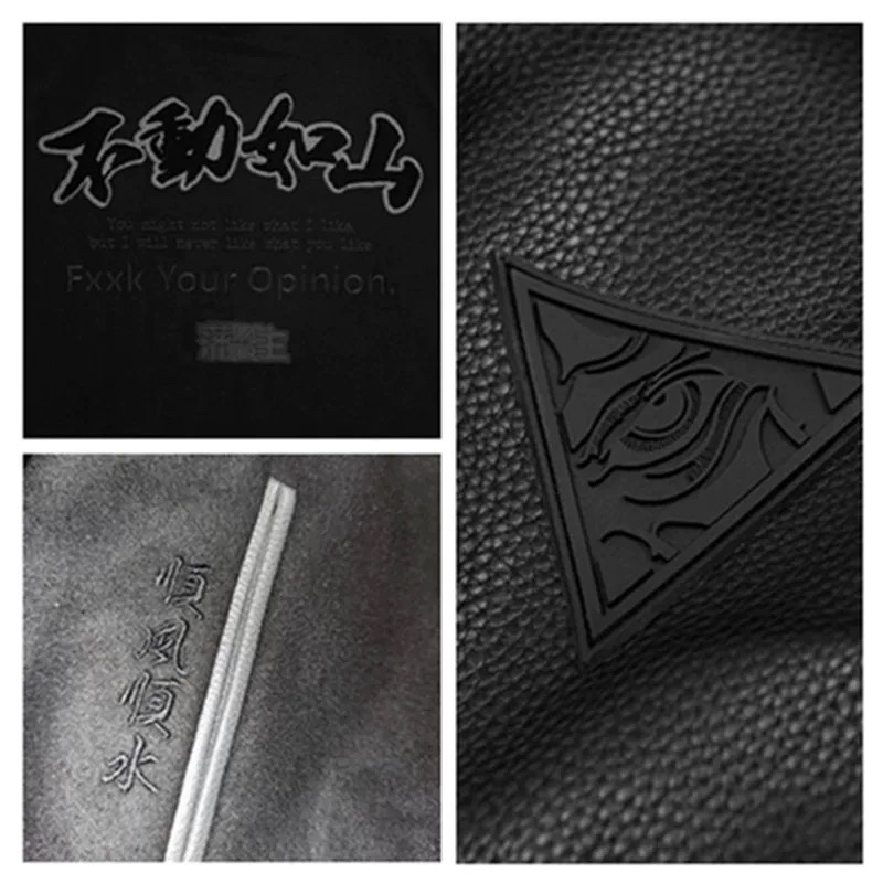 Zenium STA22AW Men’s Black Pelt-Sleeved Cotton Jacket in Various Sizes - 图片 8