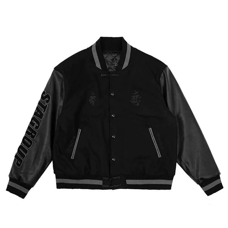 Zenium STA22AW Men’s Black Pelt-Sleeved Cotton Jacket in Various Sizes - 图片 7