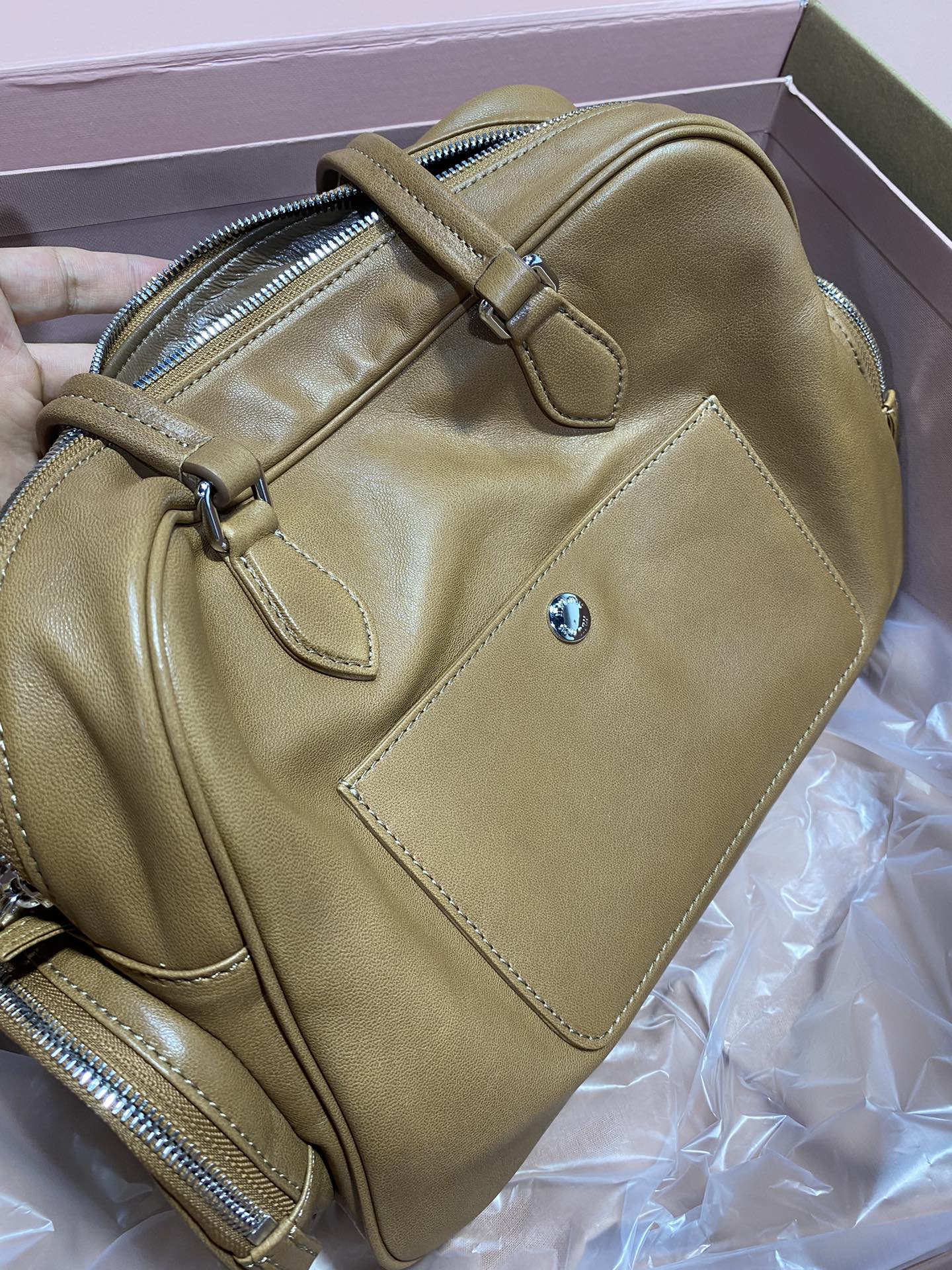 Miu Miu High quality, original imported lambskin leather inside and outside feels great