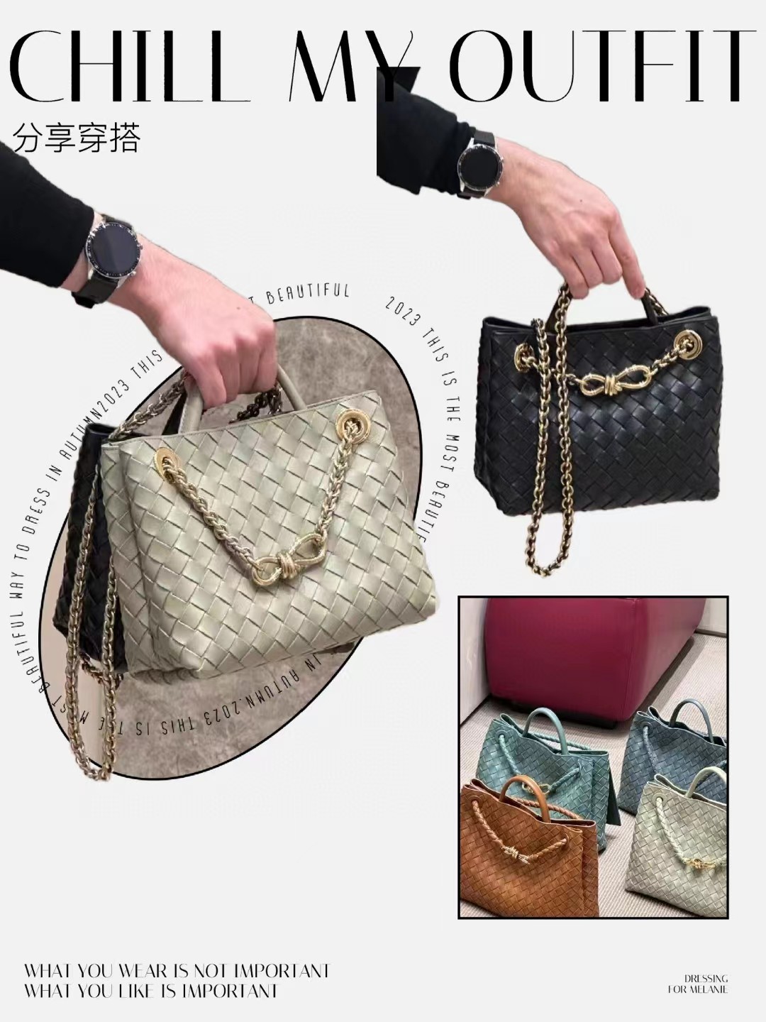 BOTTEGA VENETAs new spring and summer 2024 small ANDIAMO chain bags are also available! I believe many friends have been waiting for a long time.
