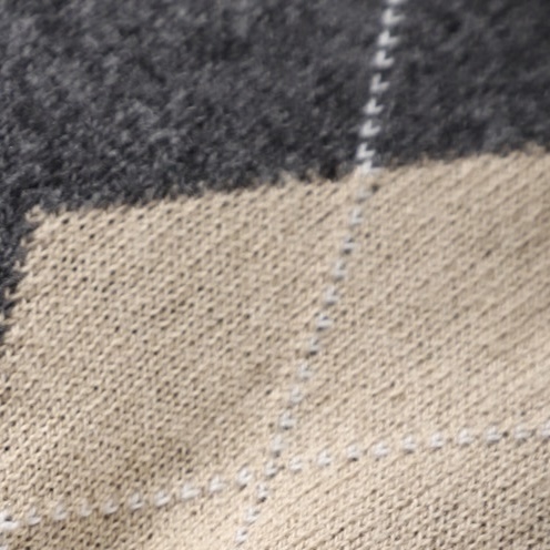 Elegant Miumiu Gray Sweater – Simple Design, Elegant Silky Style, Unisex, Various Sizes - 图片 6