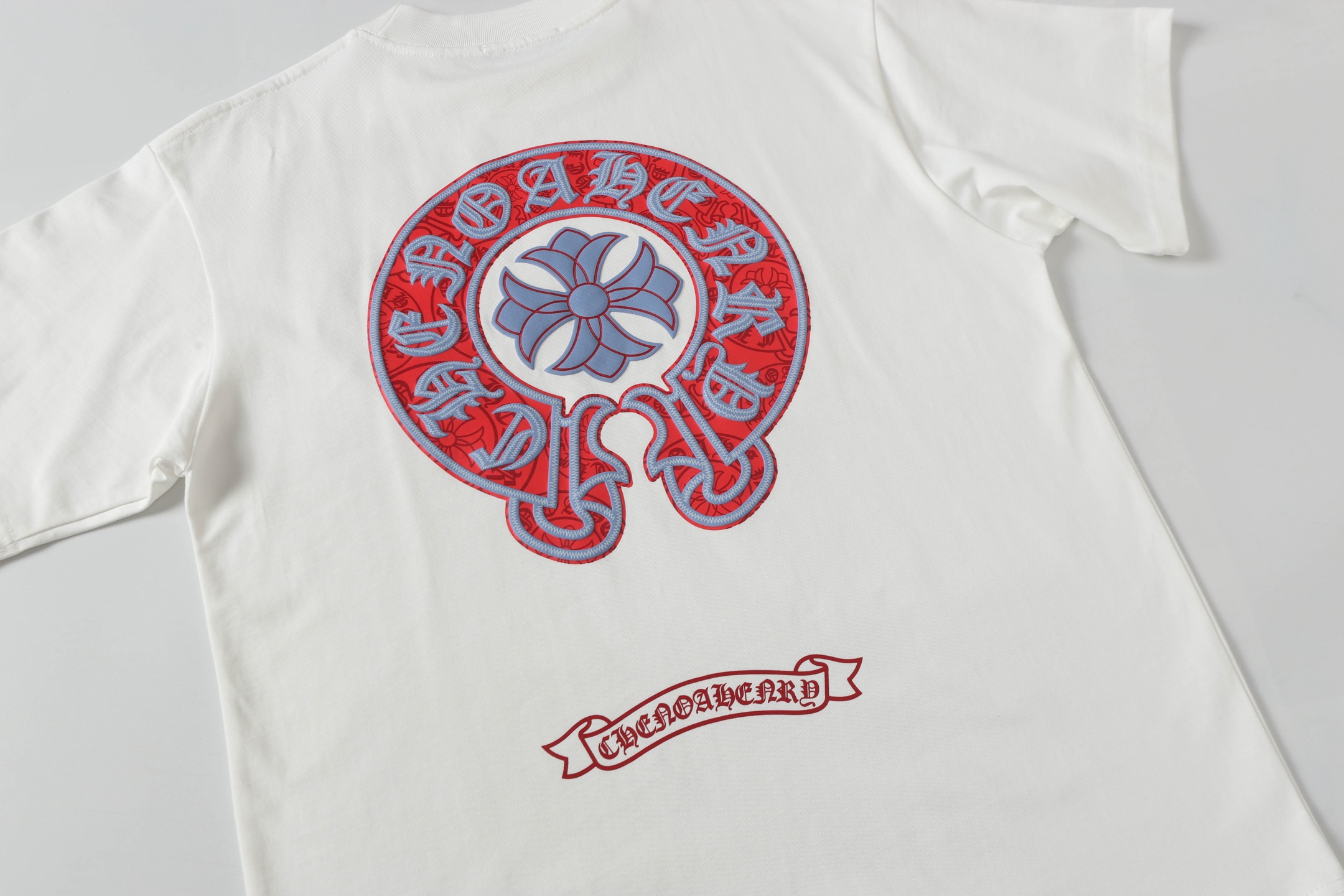 “High-Quality 184 Chrome Short Sleeve T-shirt with Unique Design and Various Sizes” - 图片 6