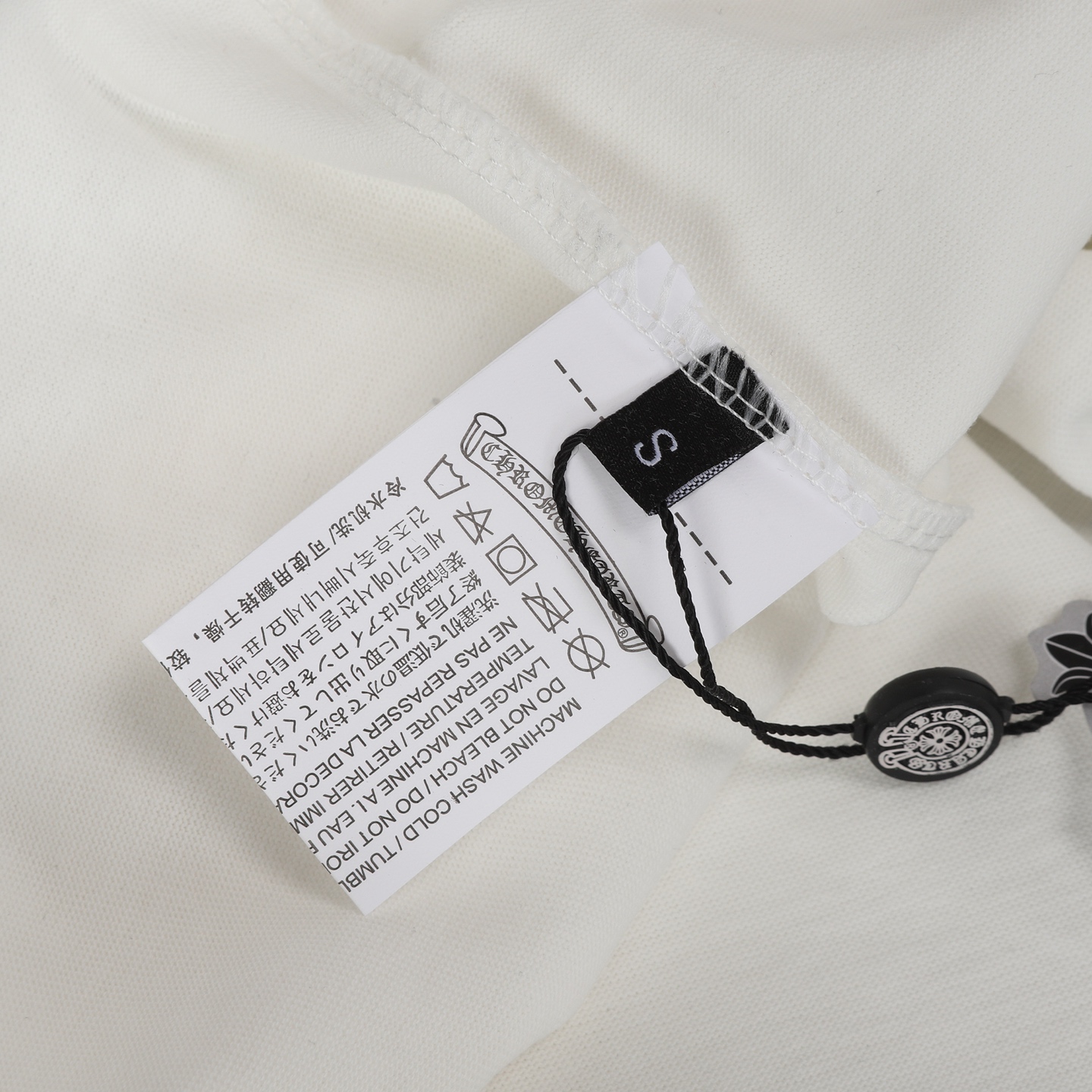 Chrome Hearts Come hearts/克罗心涂鸦字母限定梵文印花长袖
