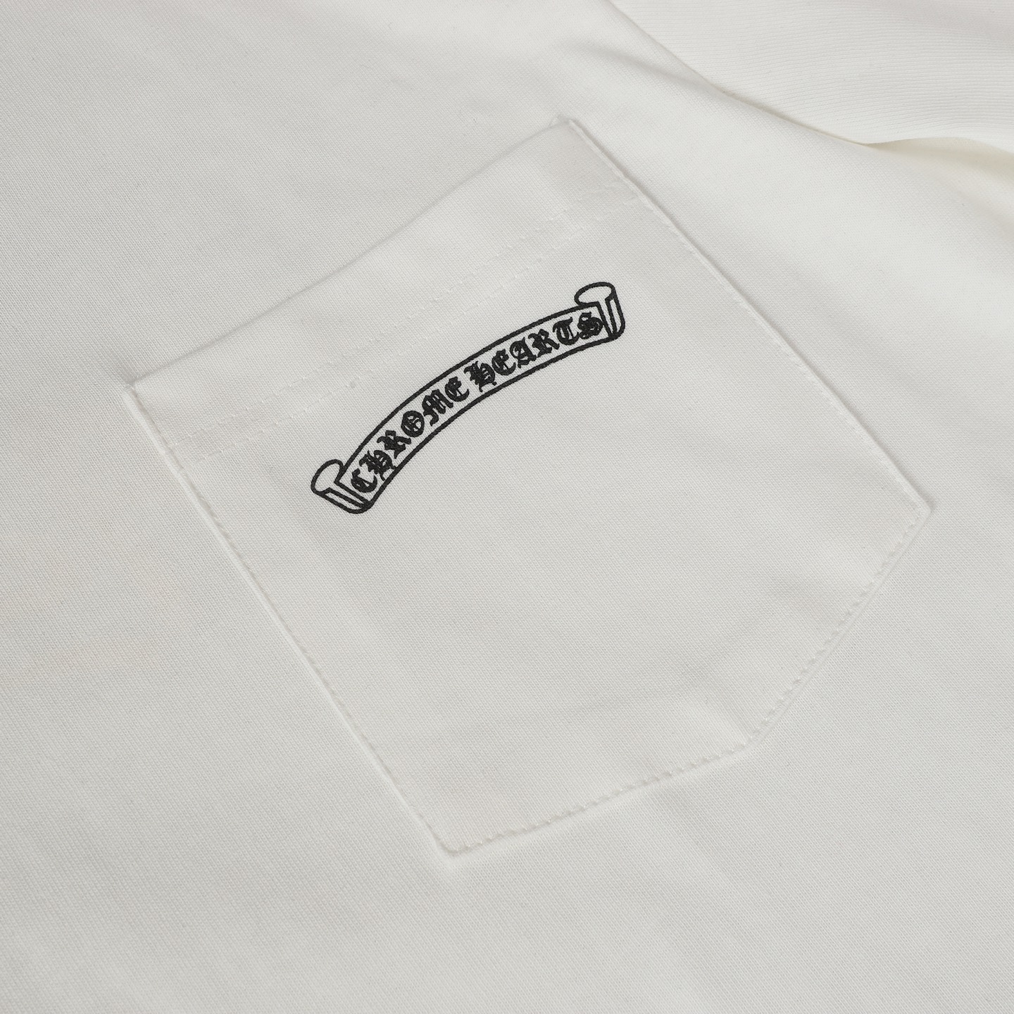 Chrome Hearts Come hearts/克罗心涂鸦字母限定梵文印花长袖