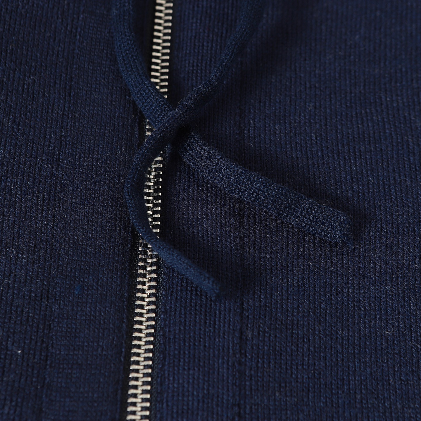 Gucci Men's Navy Blue Knit Jersey Zip-Up Hoodie with GG Pattern Lining 5 i1758392477723 2460 0 3