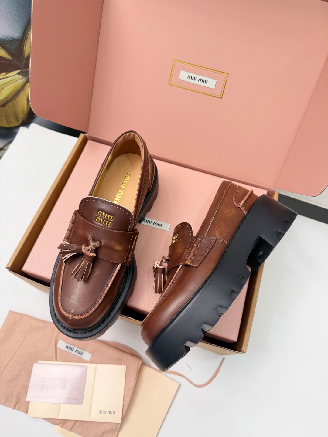 Brown Loafers
