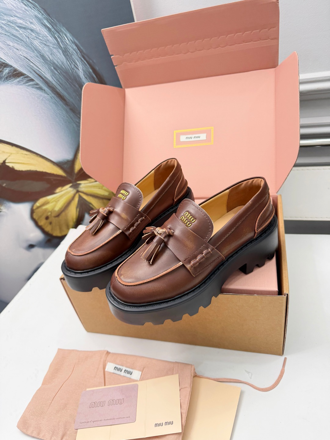 Brown Loafers