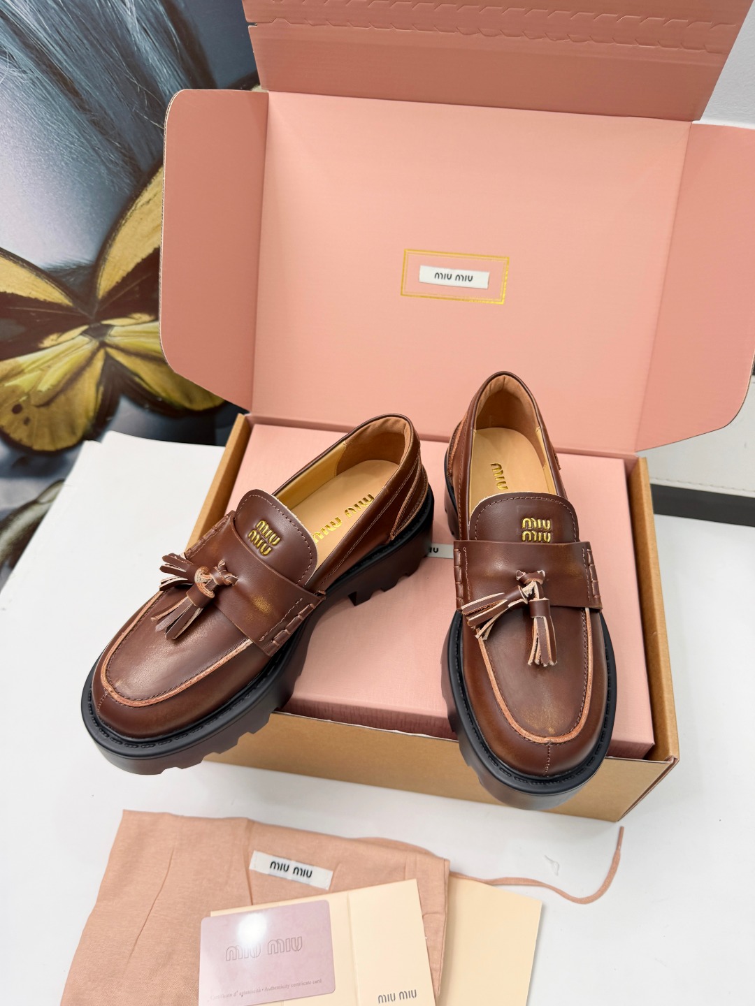 Brown Loafers