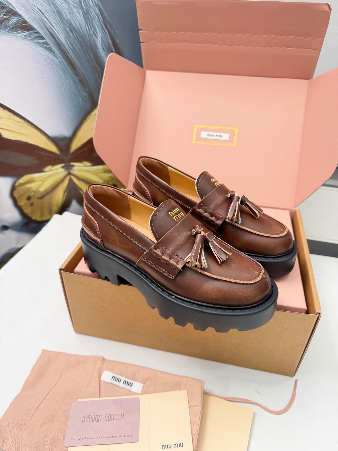 Brown Loafers