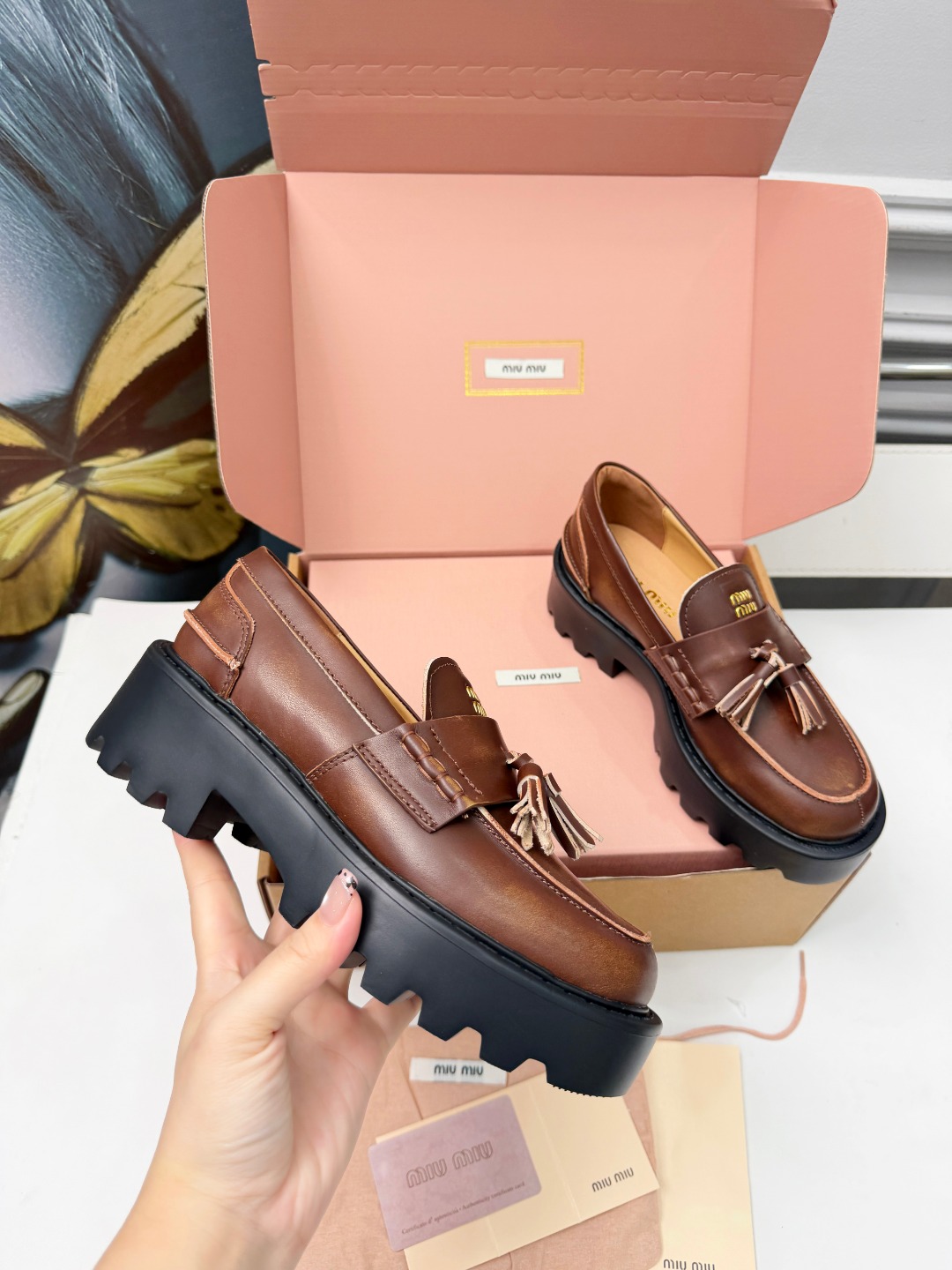 Brown Loafers