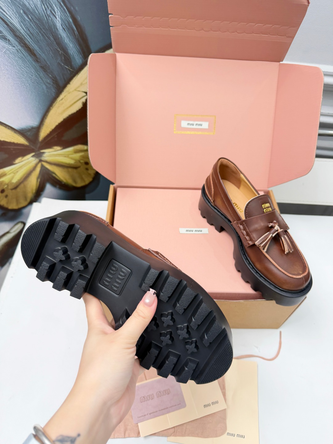 Brown Loafers
