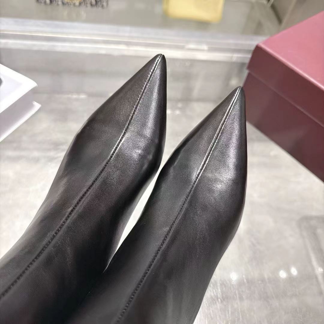 GUCCI Black Bombshell Ankle Boots