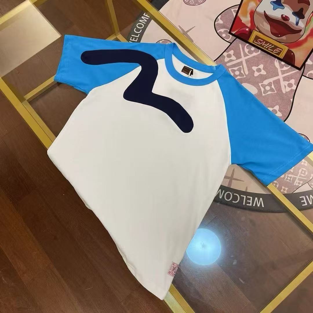 Todos los tamaños disponibles: Palace25 x Evisu Seagull Raglan camiseta de manga corta con logotipo estampado en colore…
