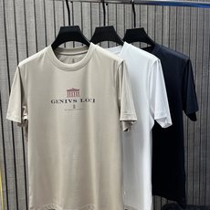 #外贸订单货BC 刺绣男士圆领丝光棉短袖T恤,一个来自意大利的品牌,被称为“意大利男装三巨头之一”因为工 #外贸订单货BC 刺绣男士圆领丝光棉短袖T恤,一个来自意大利的品牌,被称为“意大利男装三巨头之一”因为工