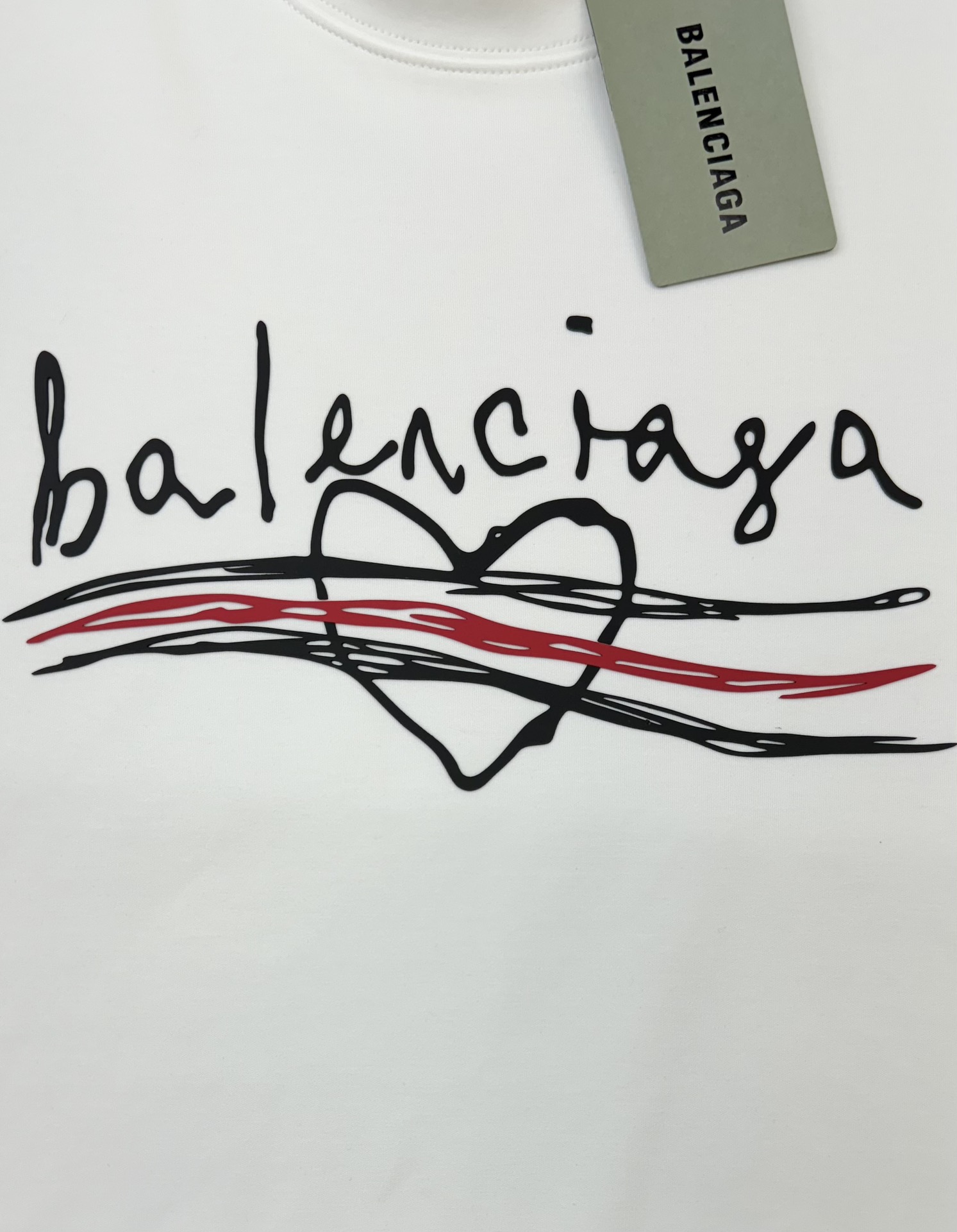 ️BALENCIA*GA巴黎*24s新款莫代尔T恤.供定制100%高克重300g莫代尔棉材质制成厚实挺阔