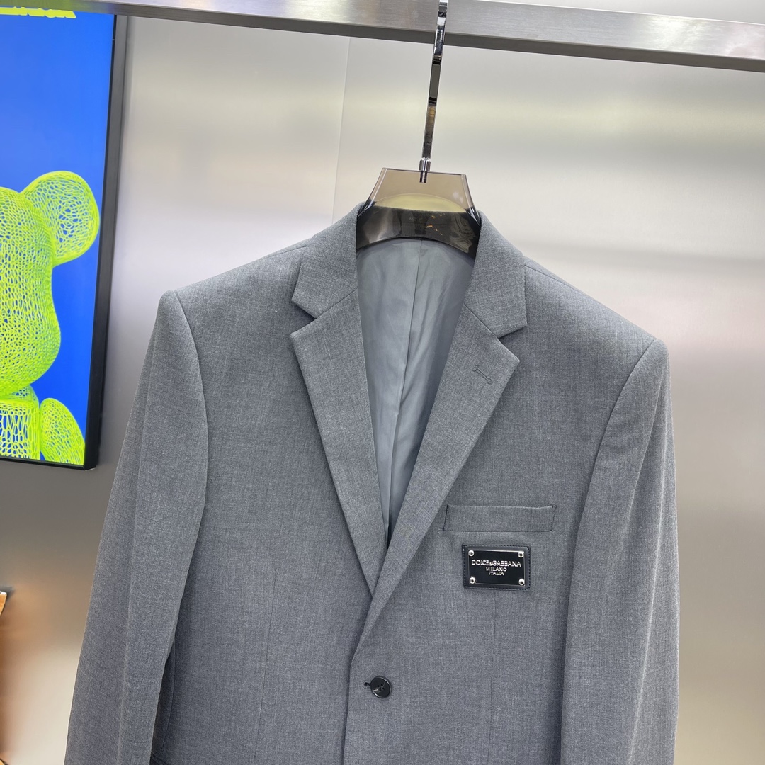 P1425 D & G Men’s Business Suit: Top-of-the-line Fabric, Tailored Design, High Quality Luxuries - 图片 3