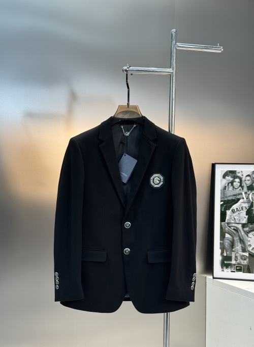Stefano Ricci Black Blazer - Eagle Emblem, Slim Fit, Premium Fabric 1 Stefano Ricci Black Blazer - Eagle Emblem, Slim Fit, Premium Fabric