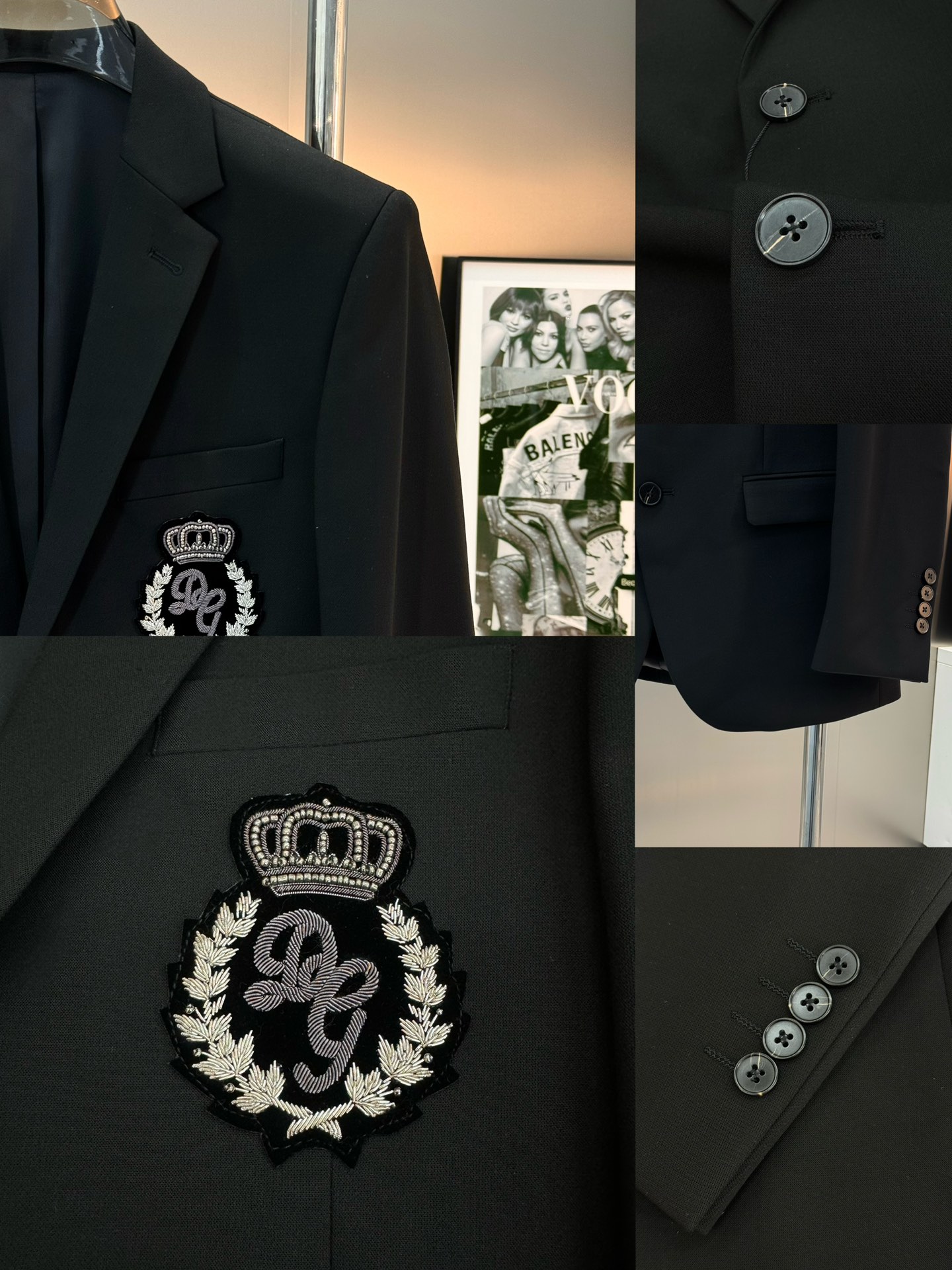 D&G*杜嘉班纳新款男士商务套西！高级印度丝⚜️漂洋过海纯手工定制！超高端顶尖一线成衣手工系列，西装领域