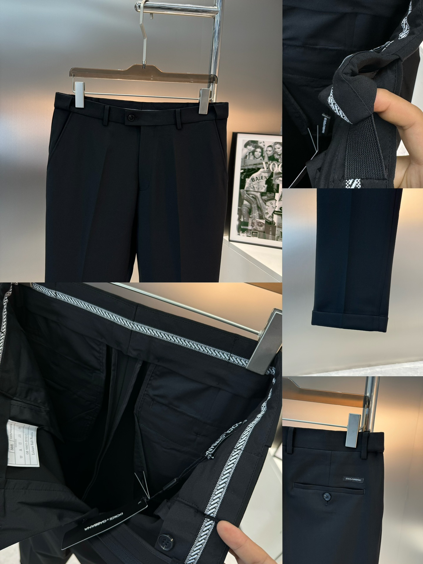 D&G*杜嘉班纳新款男士商务套西！高级印度丝⚜️漂洋过海纯手工定制！超高端顶尖一线成衣手工系列，西装领域