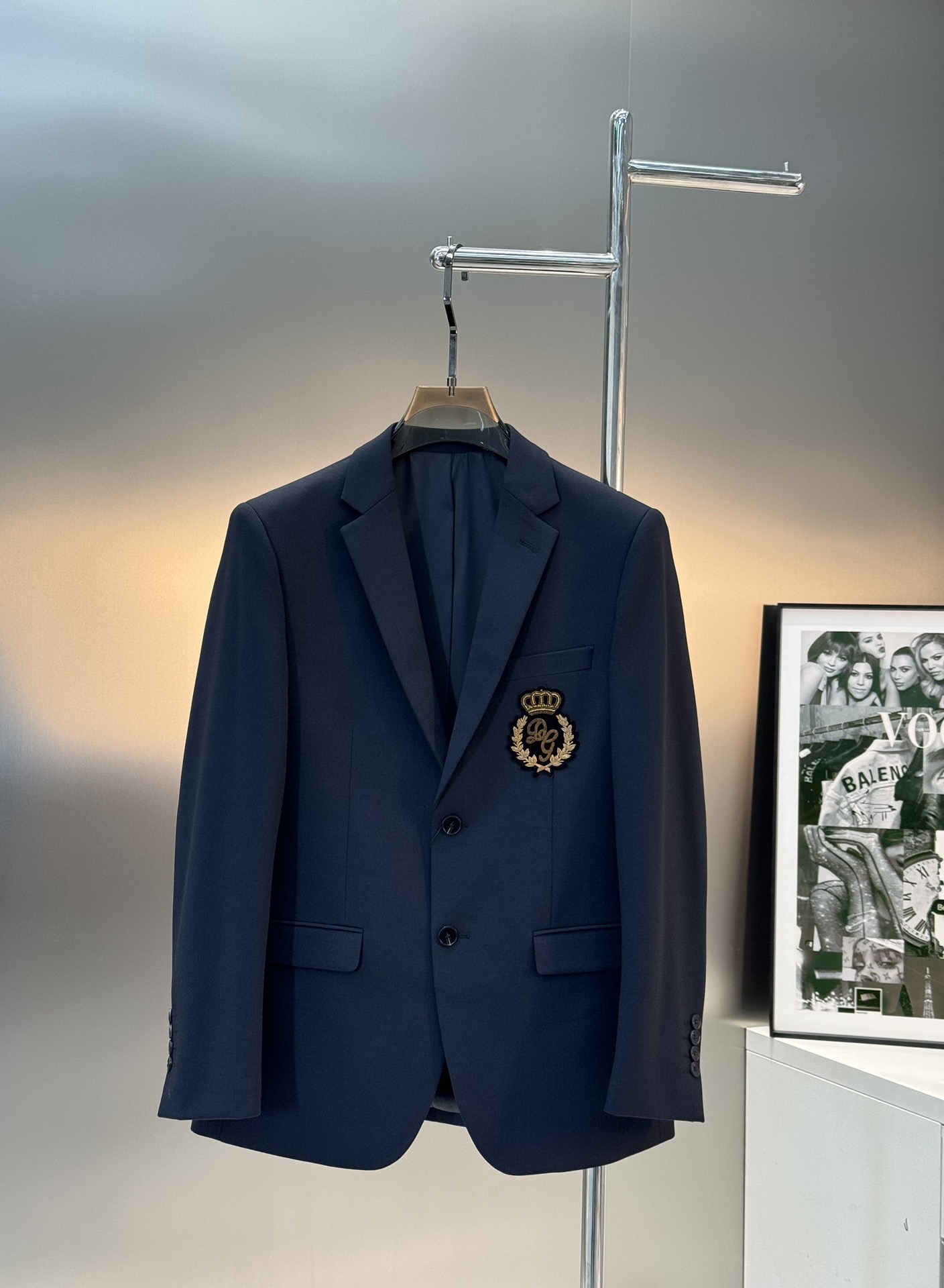 D&G*杜嘉班纳新款男士商务套西！高级印度丝⚜️漂洋过海纯手工定制！超高端顶尖一线成衣手工系列，西装领域