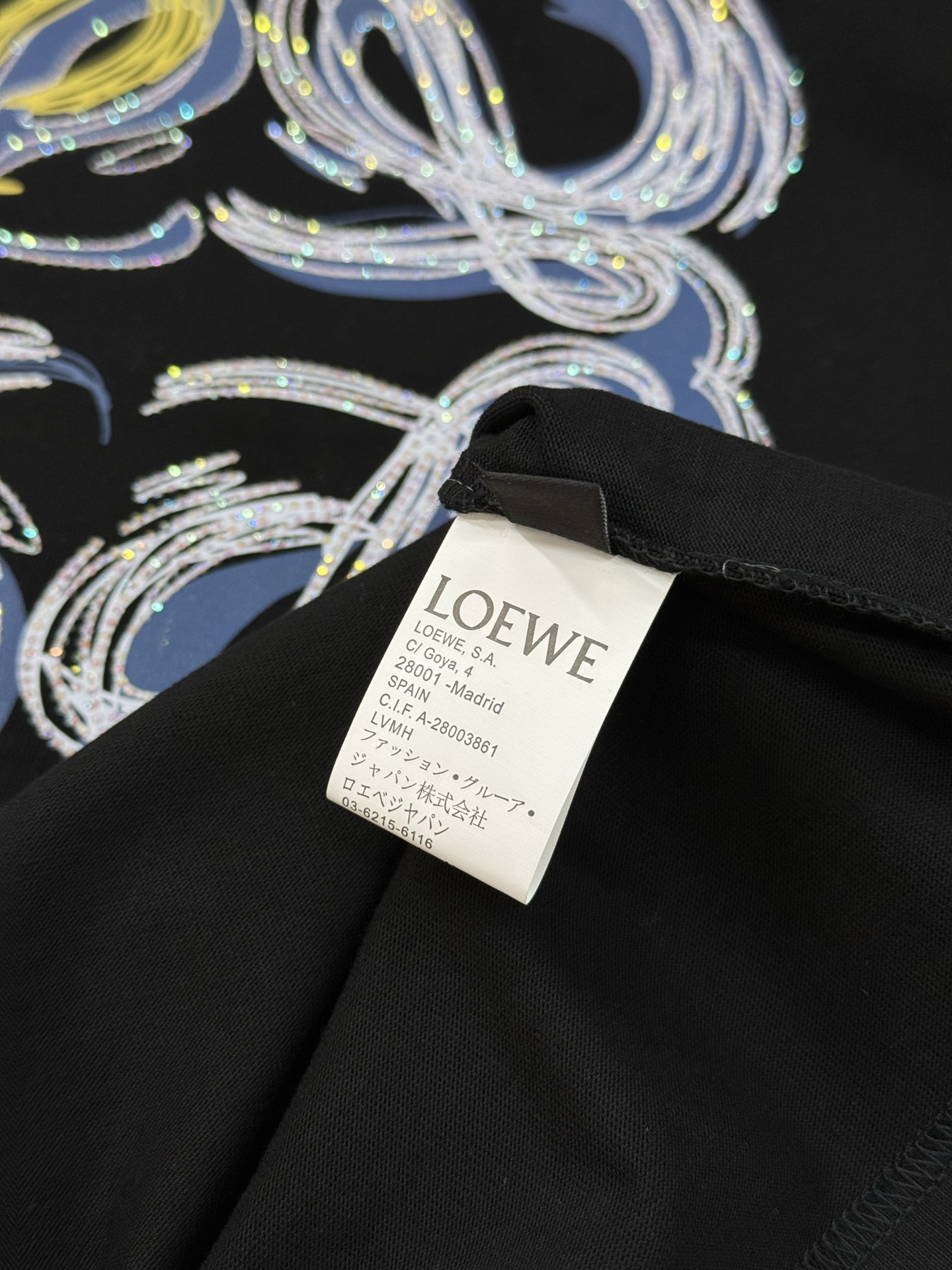 
⚜️Loew*e 罗意-威25s新款潮牌T恤.男女同款！重工水洗面料.最新花型设计.os版型不挑人，烫