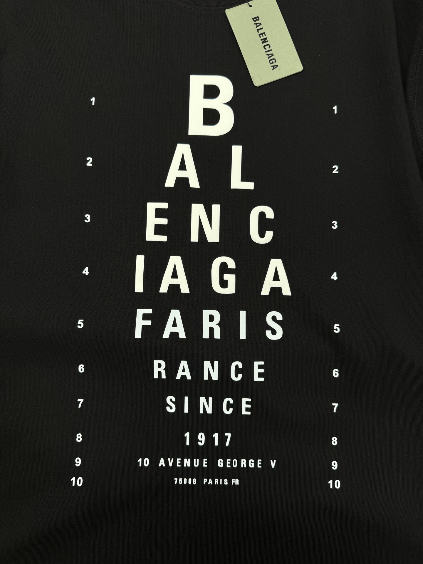 
 BALENCIAG*巴黎世*25s新款T恤.男女同款推荐！高克重300g纯棉面料，柔软舒适.透气吸汗