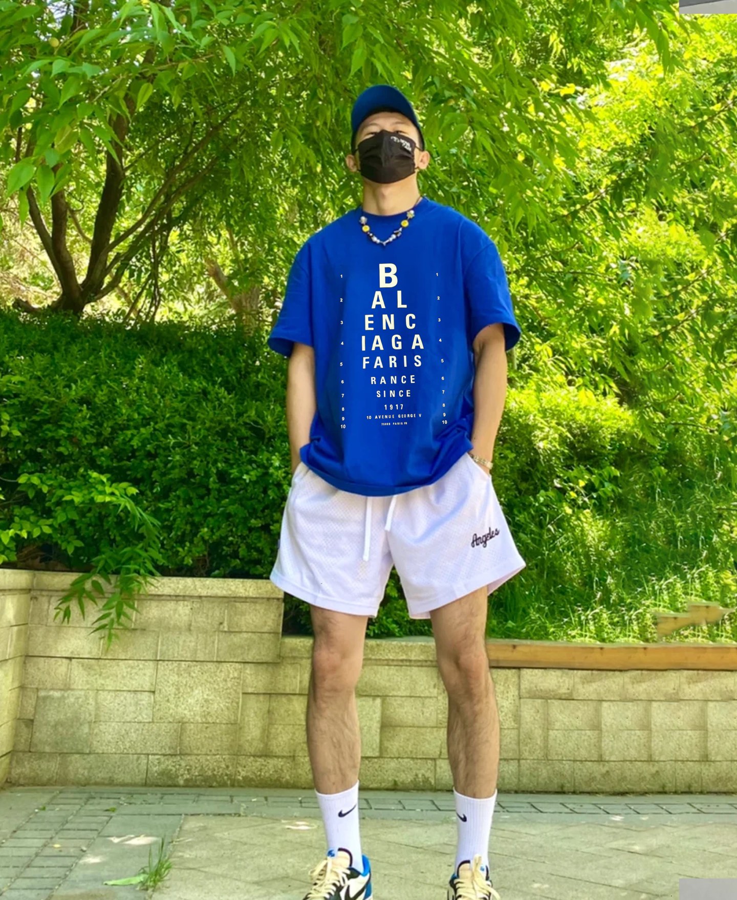 
 BALENCIAG*巴黎世*25s新款T恤.男女同款推荐！高克重300g纯棉面料，柔软舒适.透气吸汗