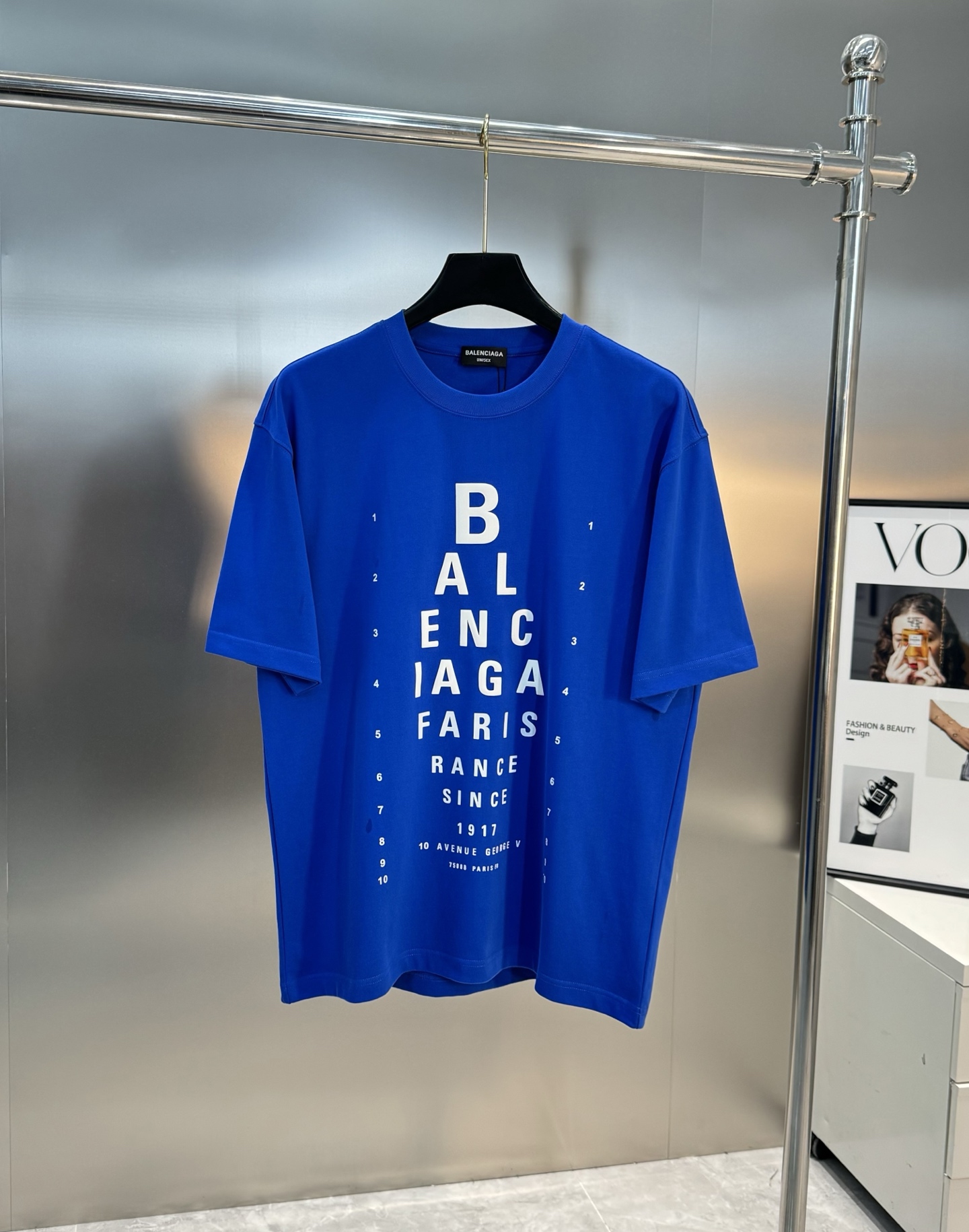 
 BALENCIAG*巴黎世*25s新款T恤.男女同款推荐！高克重300g纯棉面料，柔软舒适.透气吸汗