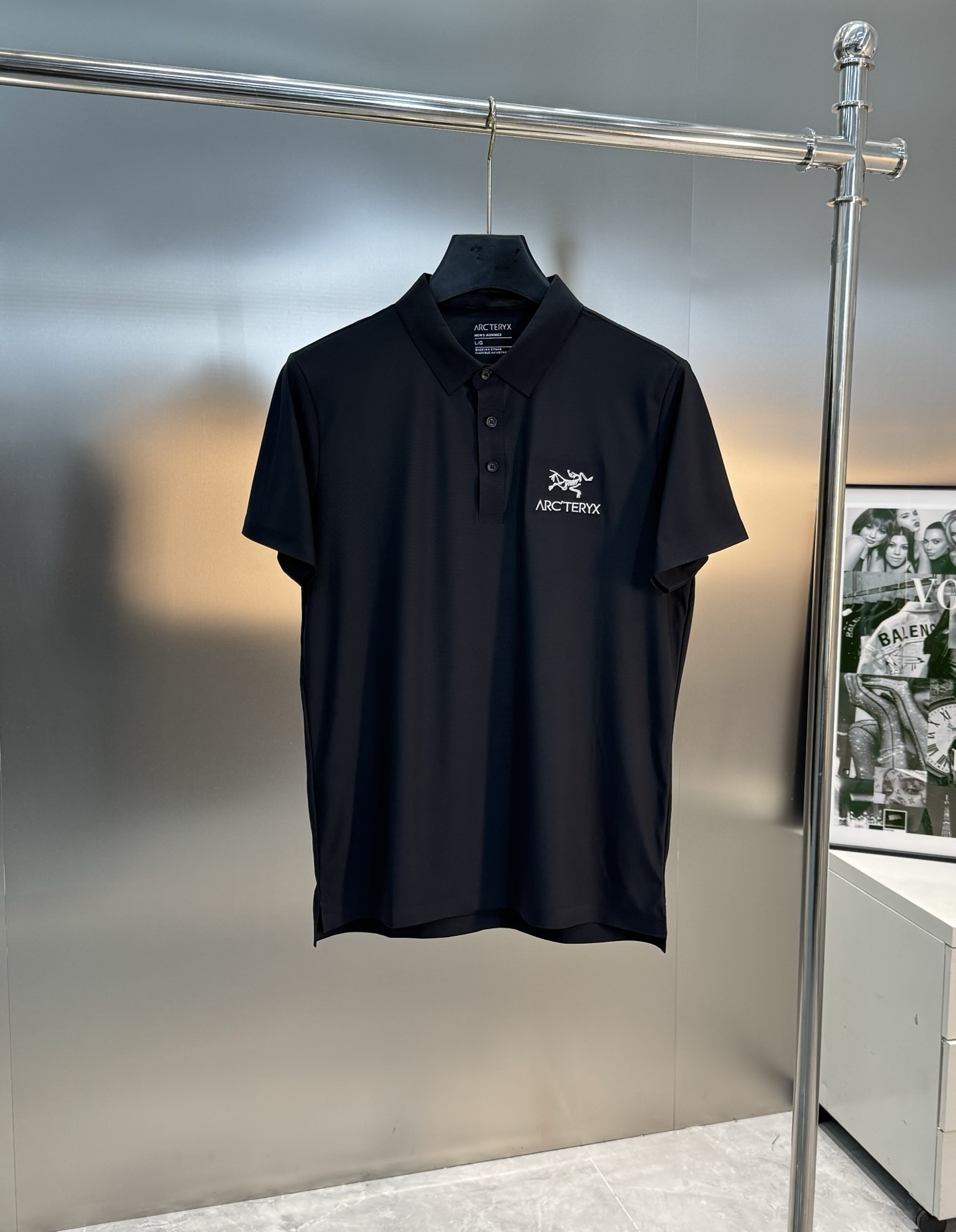 ARC'TERY*X始祖-鸟25s夏季男士休闲POLO，经典款式.颜值代表作，胸口3D精致绣花画龙点睛.