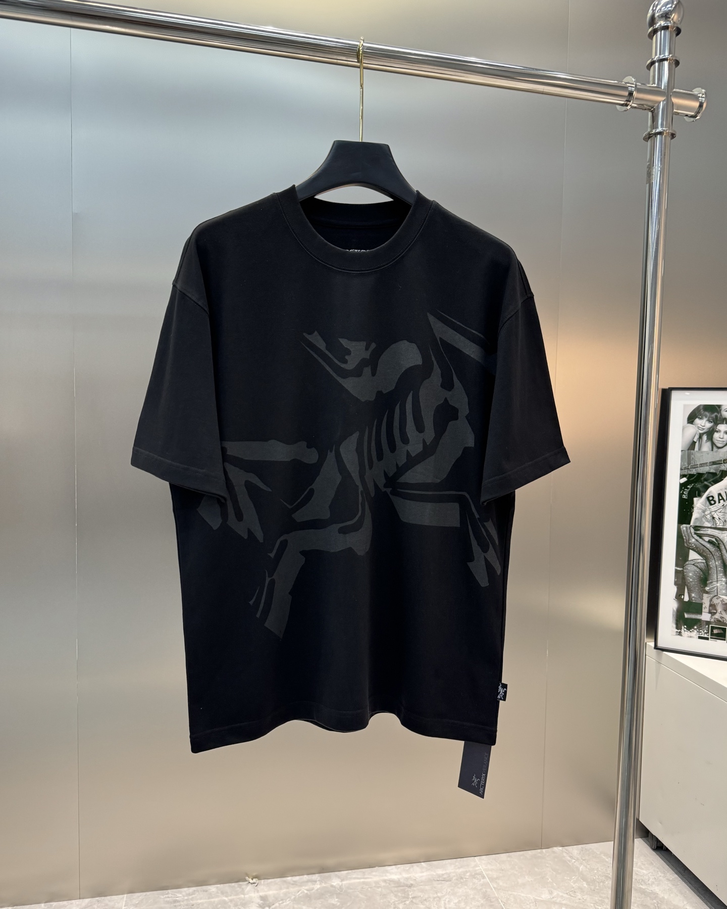 ARCTERY*始祖*鸟新款T.男女同款～25s小红书推荐！衣身大面积拔印设计.始祖鸟造型超级好看.时尚